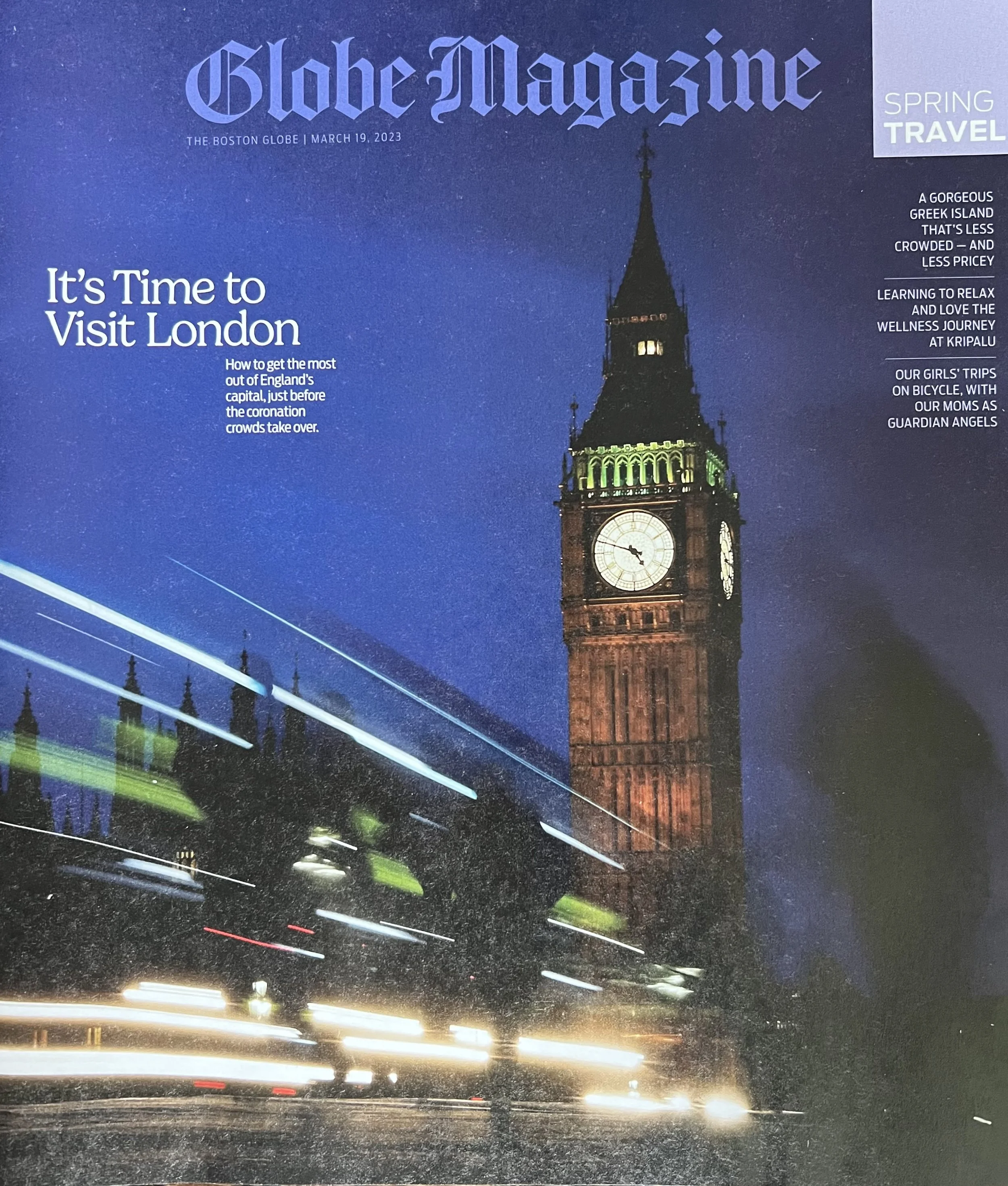 Boston Globe Magazine: March 19, 2023