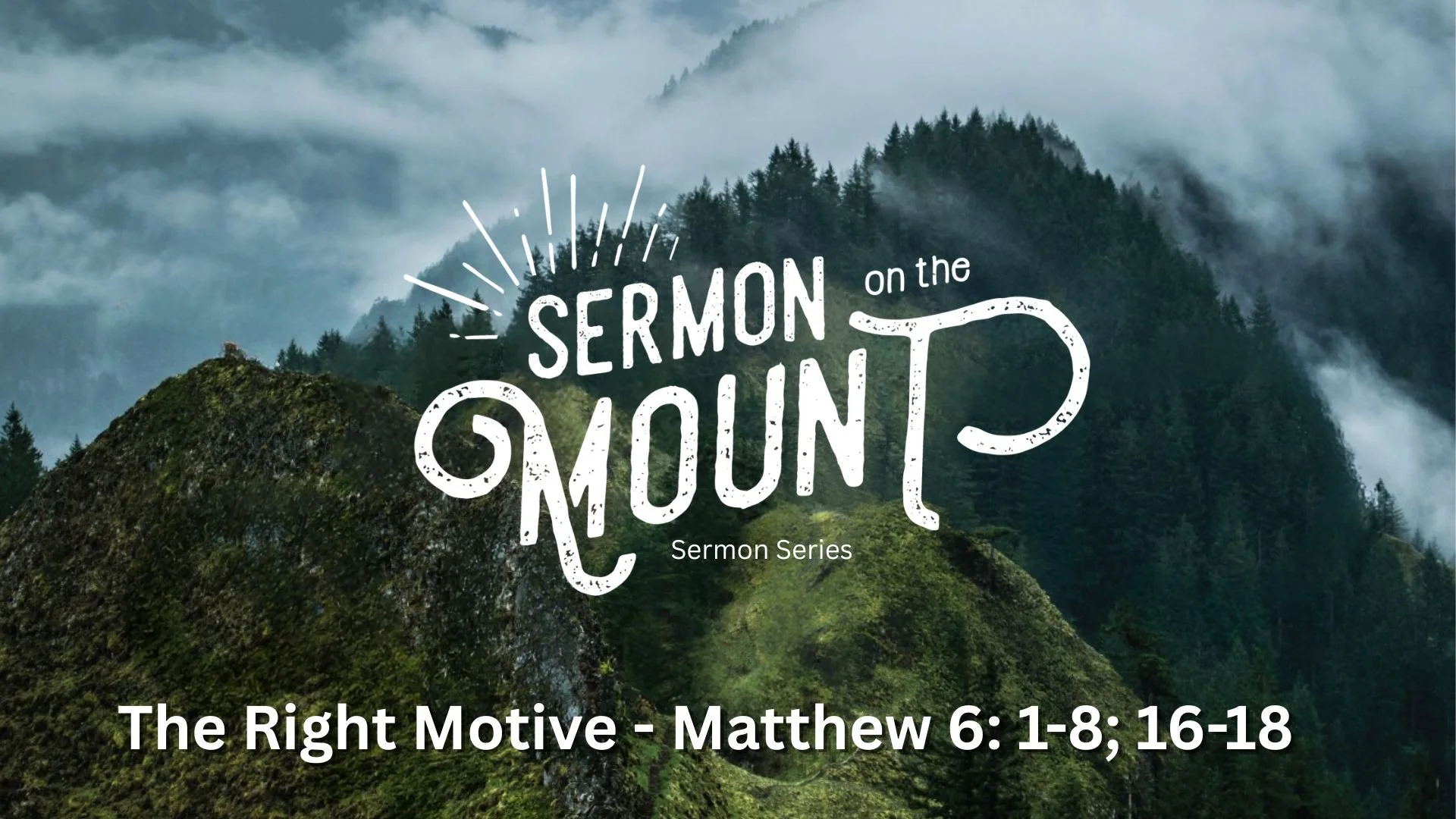 The Right Motive (May 24, 2026) 