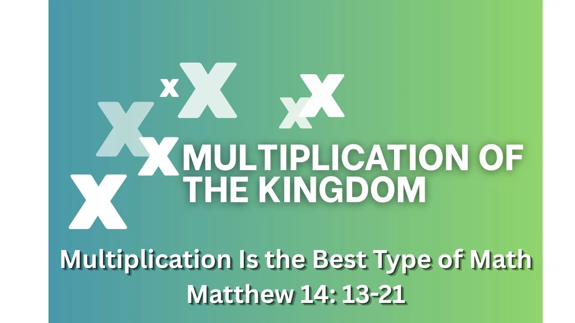 Multiplication Is the Best Type of Math (August 16, 2026) 
