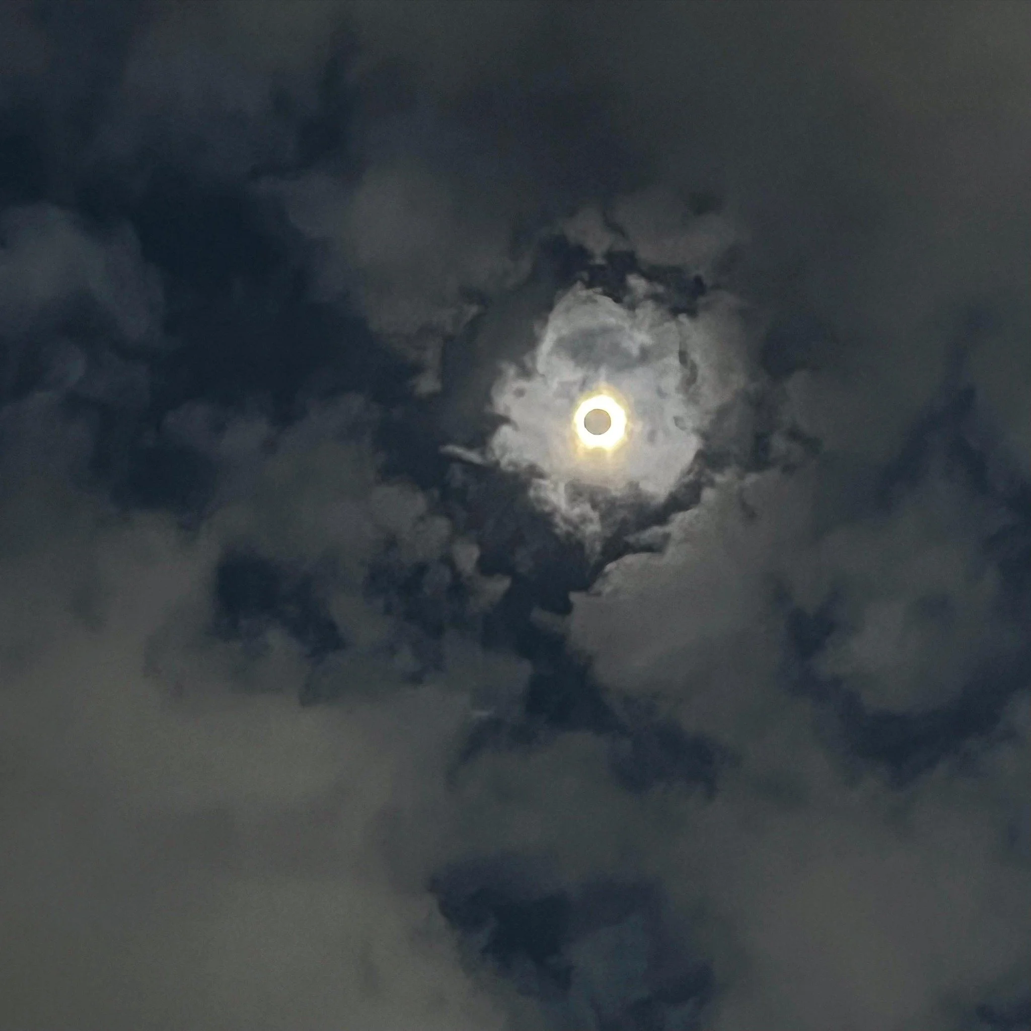 What an amazing display God gave us today!  This was the sky at 1:41pm CST at OGT!
I hope that you were able to share in this total solar eclipse experience—one that hasn’t happened since before the United States existed!
Now that it&rsqu