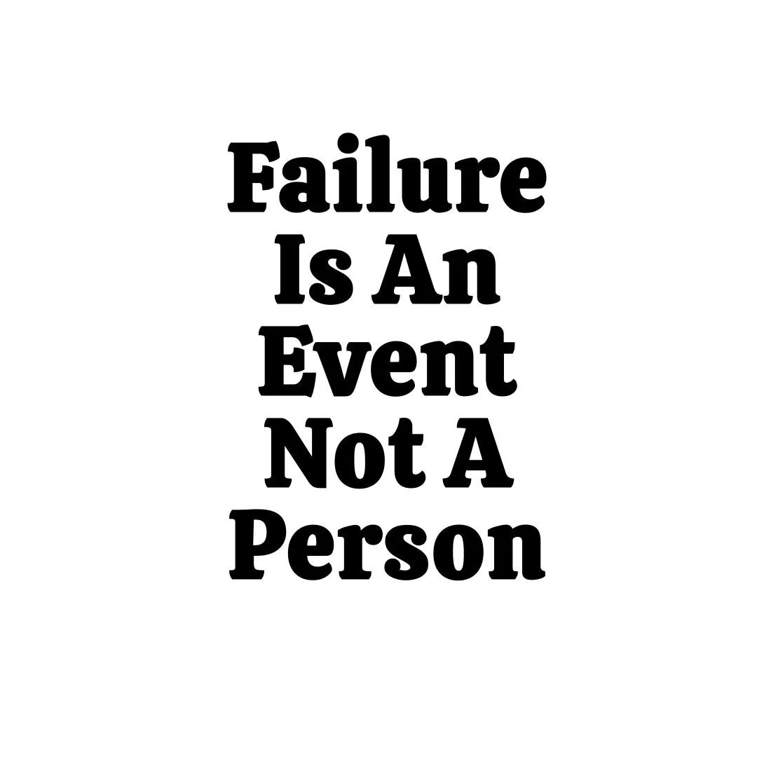 **FOLLOW ME FOR DAILY INSPIRATION**

Failure isn&rsquo;t who you are&mdash;it&rsquo;s just something that happened.

Learn from it. Adjust. Keep moving.

Ask yourself: Am I letting failure define me, or am I using it to refine me?

One setback doesn&