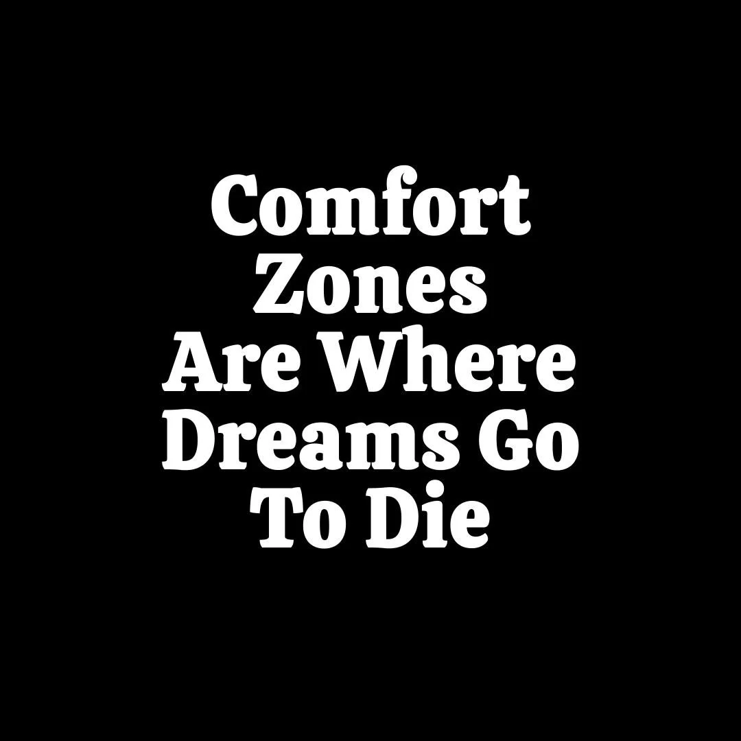 **FOLLOW FOR DAILY INSPIRATION**

Growth doesn&rsquo;t happen where it&rsquo;s comfortable. Staying in your comfort zone might feel safe, but it&rsquo;s also where your potential stays hidden, your progress stalls, and your dreams fade.

The truth is