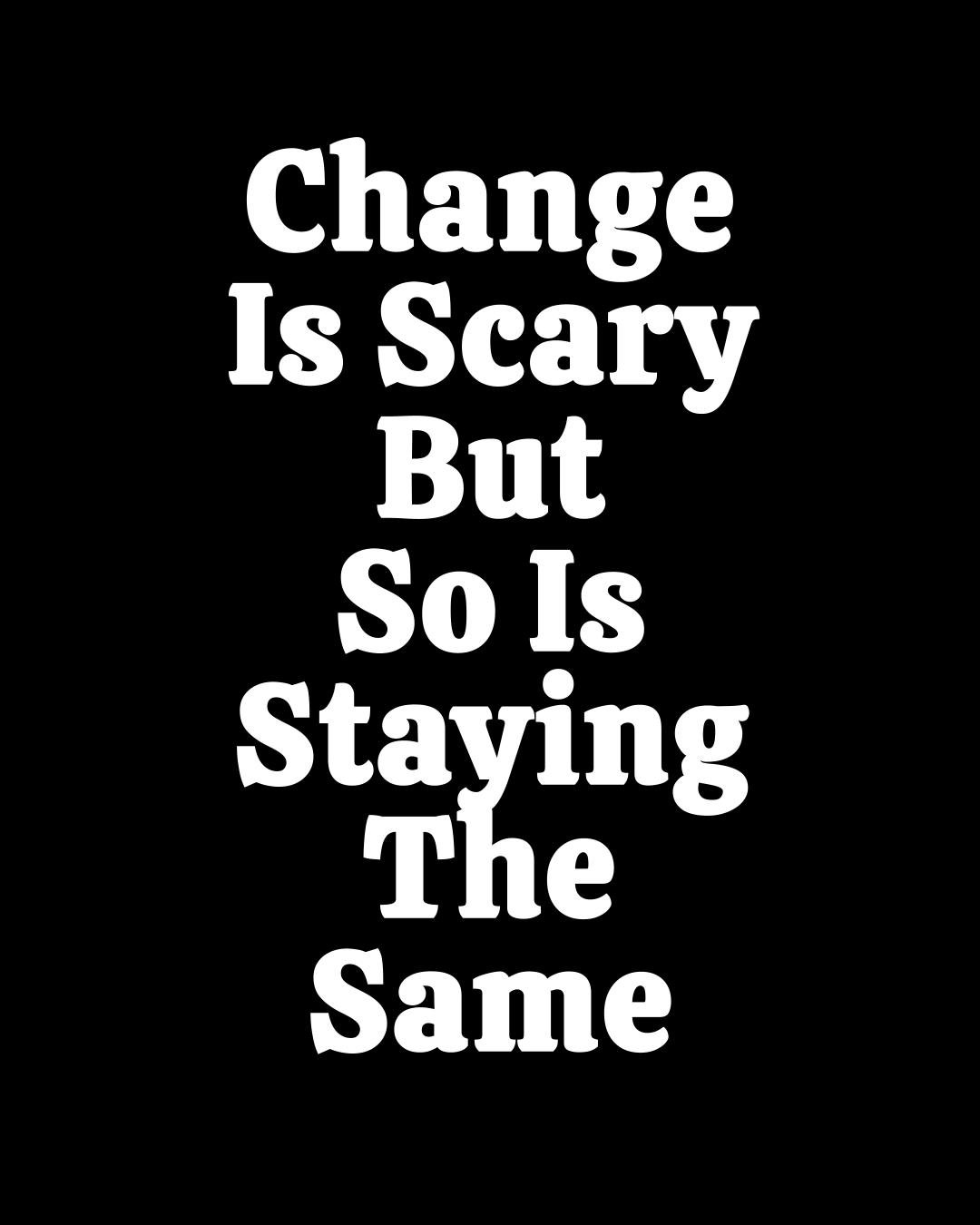 ★ FOLLOW ME FOR DAILY INSPIRATION ★

Change is uncomfortable. But staying stuck in something that&rsquo;s no longer right for you? That&rsquo;s a slow burn that eats at your soul.
Pick your hard. One of them builds you. The other breaks you.

Let fea