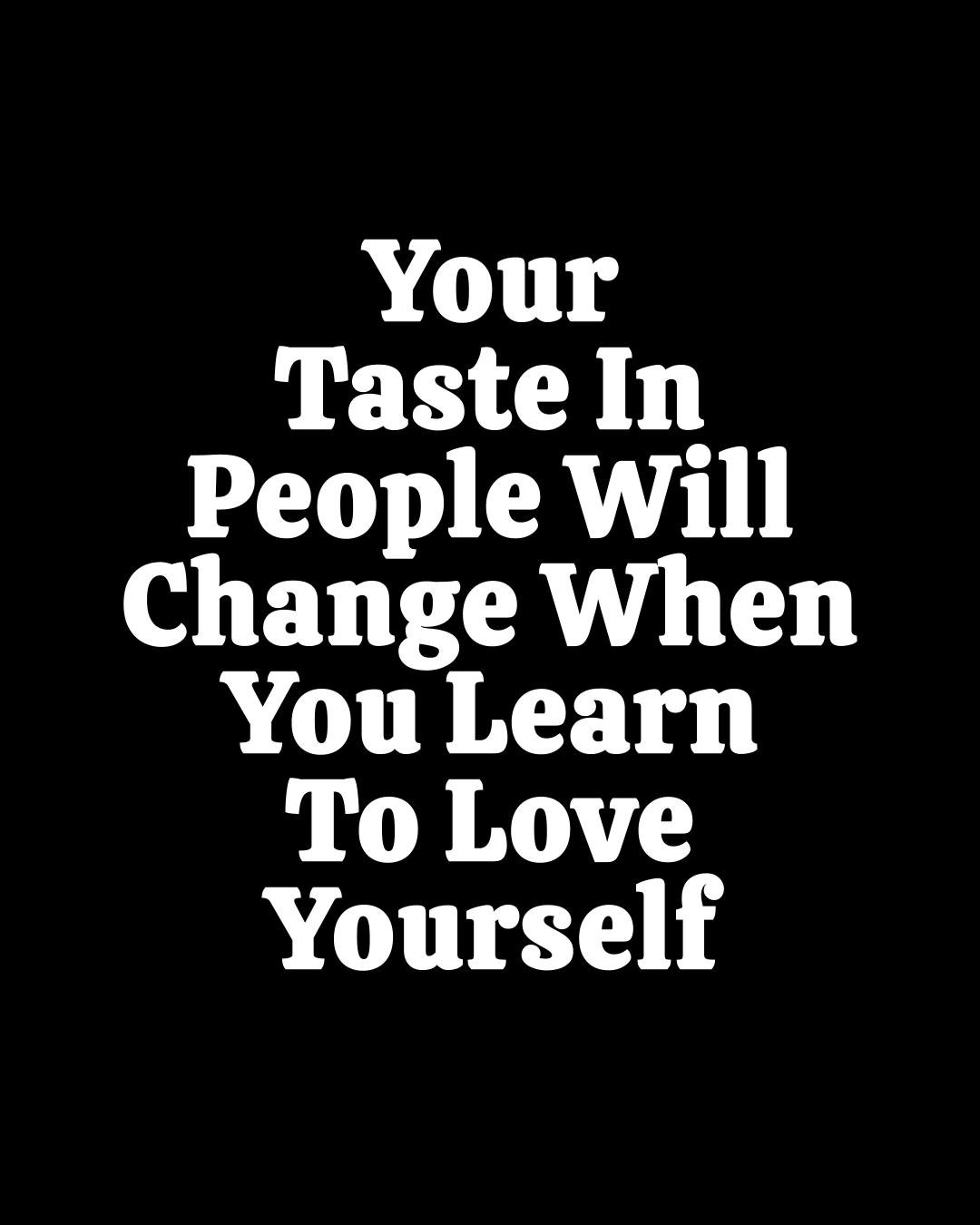 **FOLLOW ME FOR DAILY INSPIRATION**

When you love yourself, you stop settling.

You&rsquo;ll attract people who lift you up, not hold you back. Choose wisely. 🔥