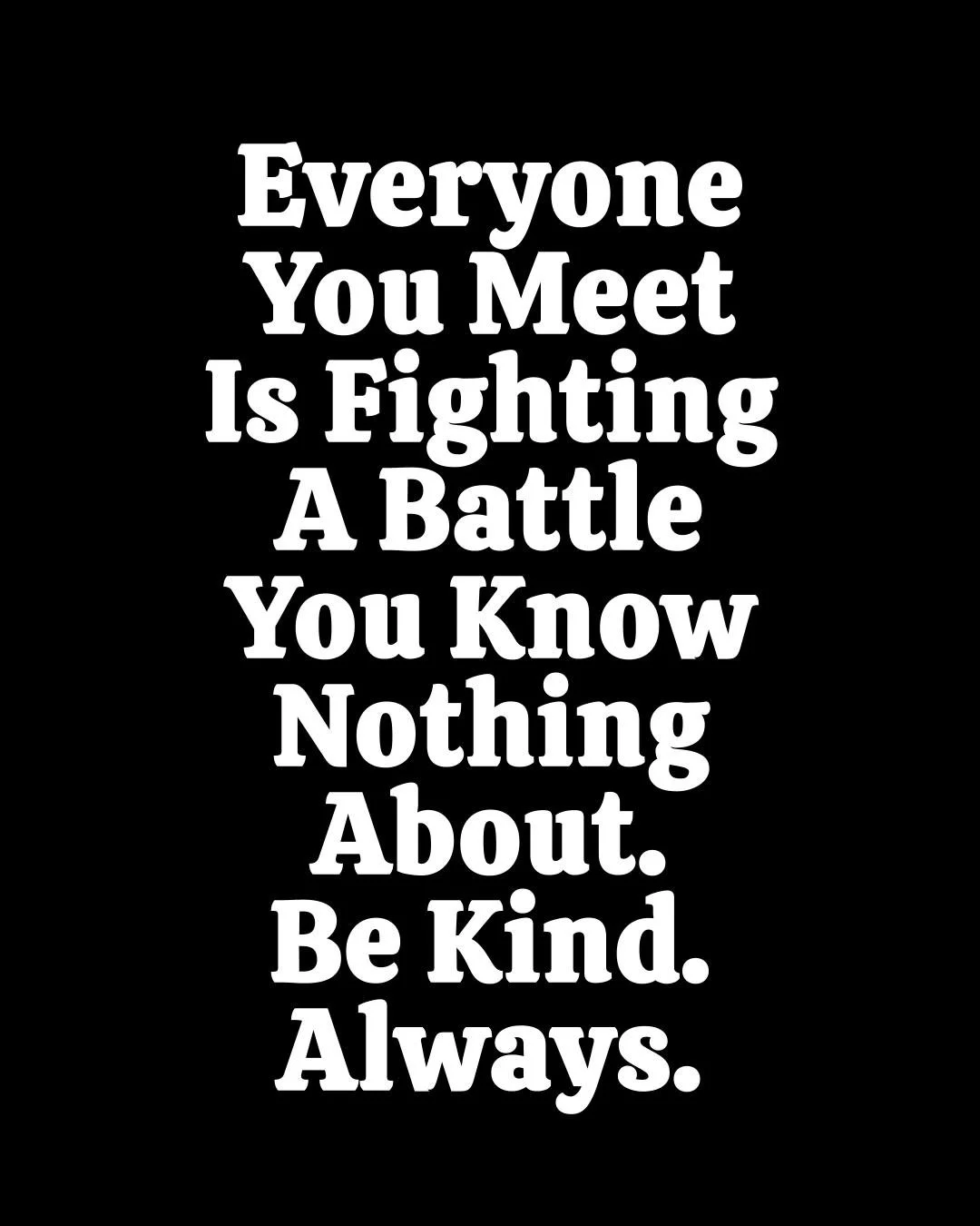 ★ FOLLOW ME FOR DAILY INSPIRATION ★
You don&rsquo;t need to understand someone&rsquo;s pain to respect it.
Compassion doesn&rsquo;t make you soft &mdash; it makes you strong.