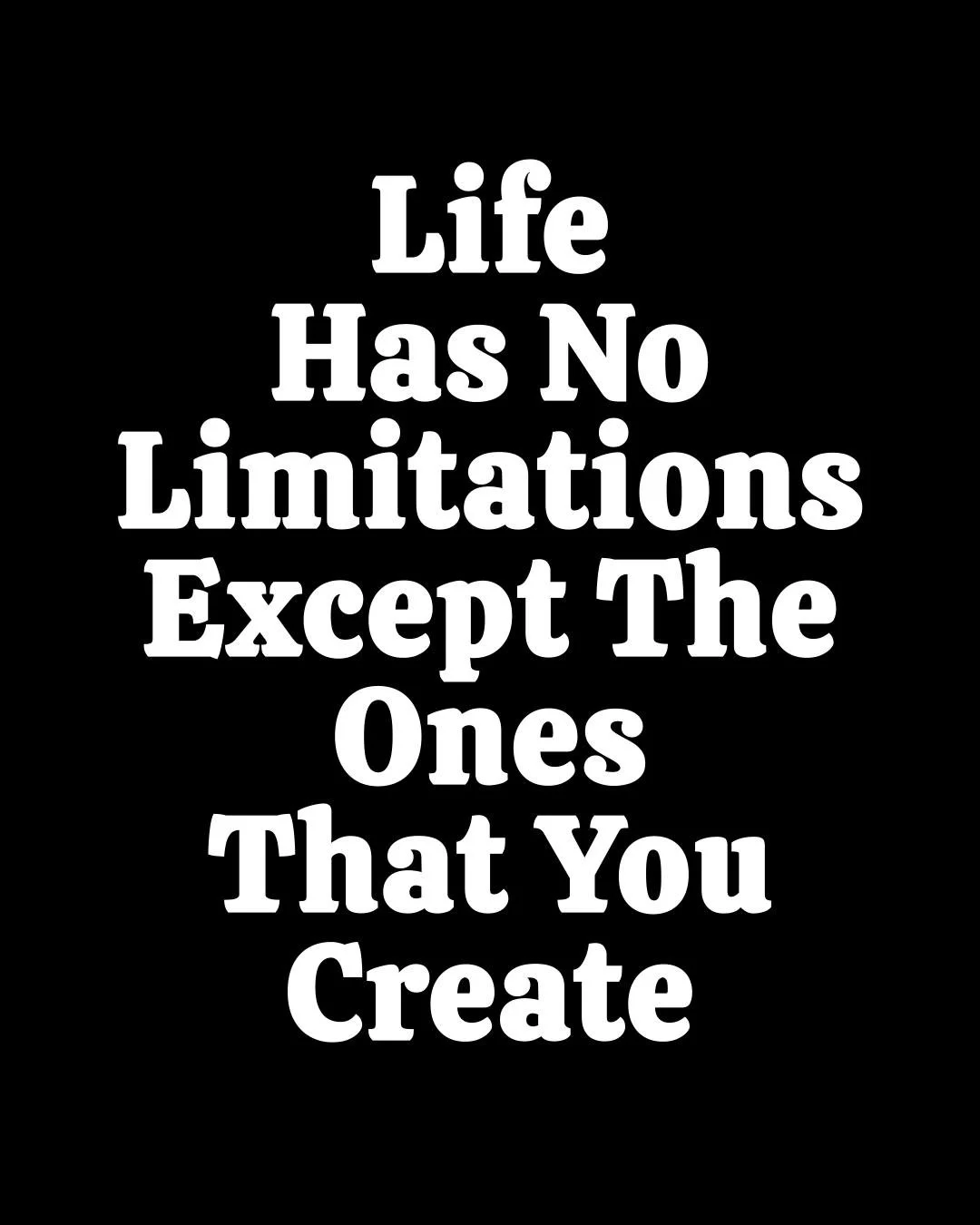 ★ FOLLOW ME FOR DAILY INSPIRATION ★
The only real walls are the ones you keep building in your head.
Tear them down. You were made for more.