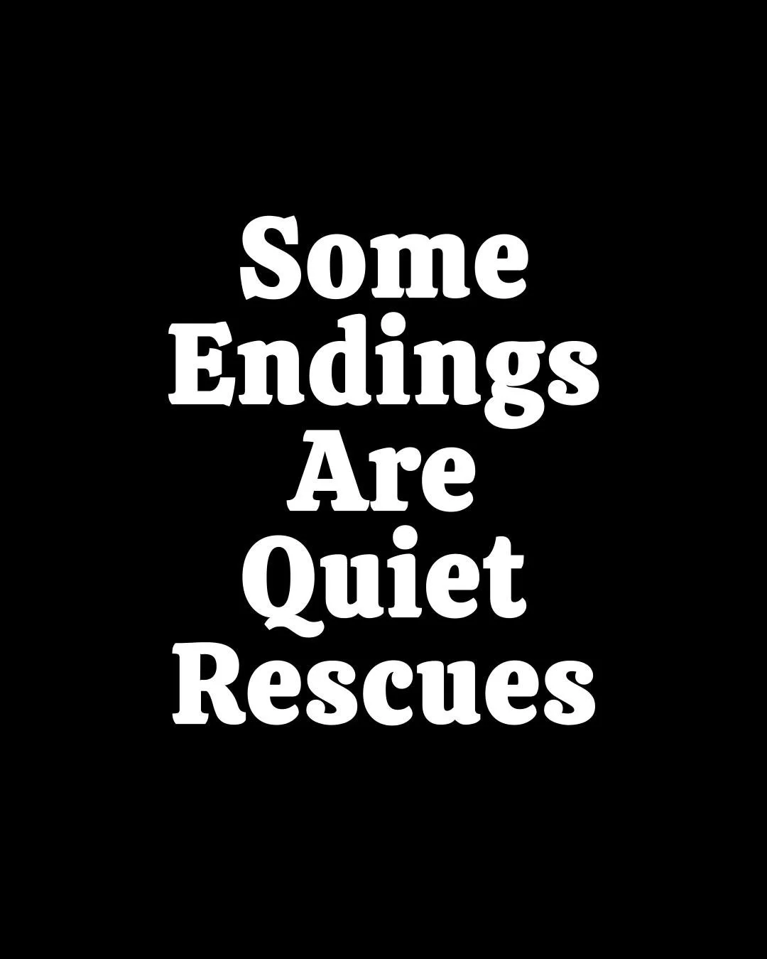 🔥 FOLLOW FOR DAILY INSPIRATION🔥
Not every goodbye is a tragedy.