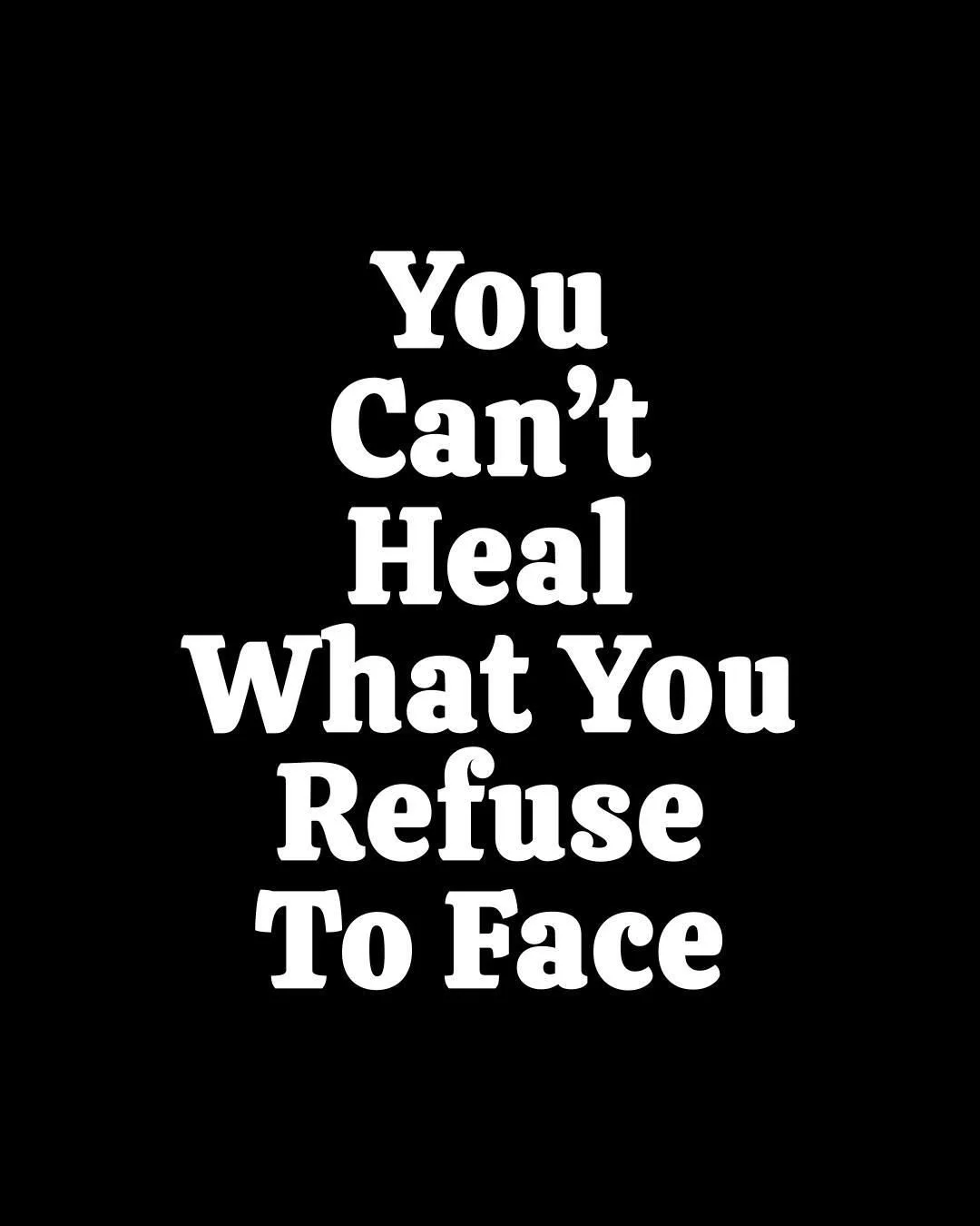 Avoidance isn't strength. It's a slower kind of suffering.
You already know what needs to be faced. So face it.
Tag someone who needs this today 👇