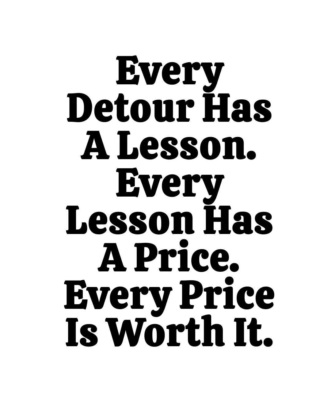 Every setback had a lesson attached. You paid for it. Don't waste it. 
Tag someone who needs to hear this today 👇