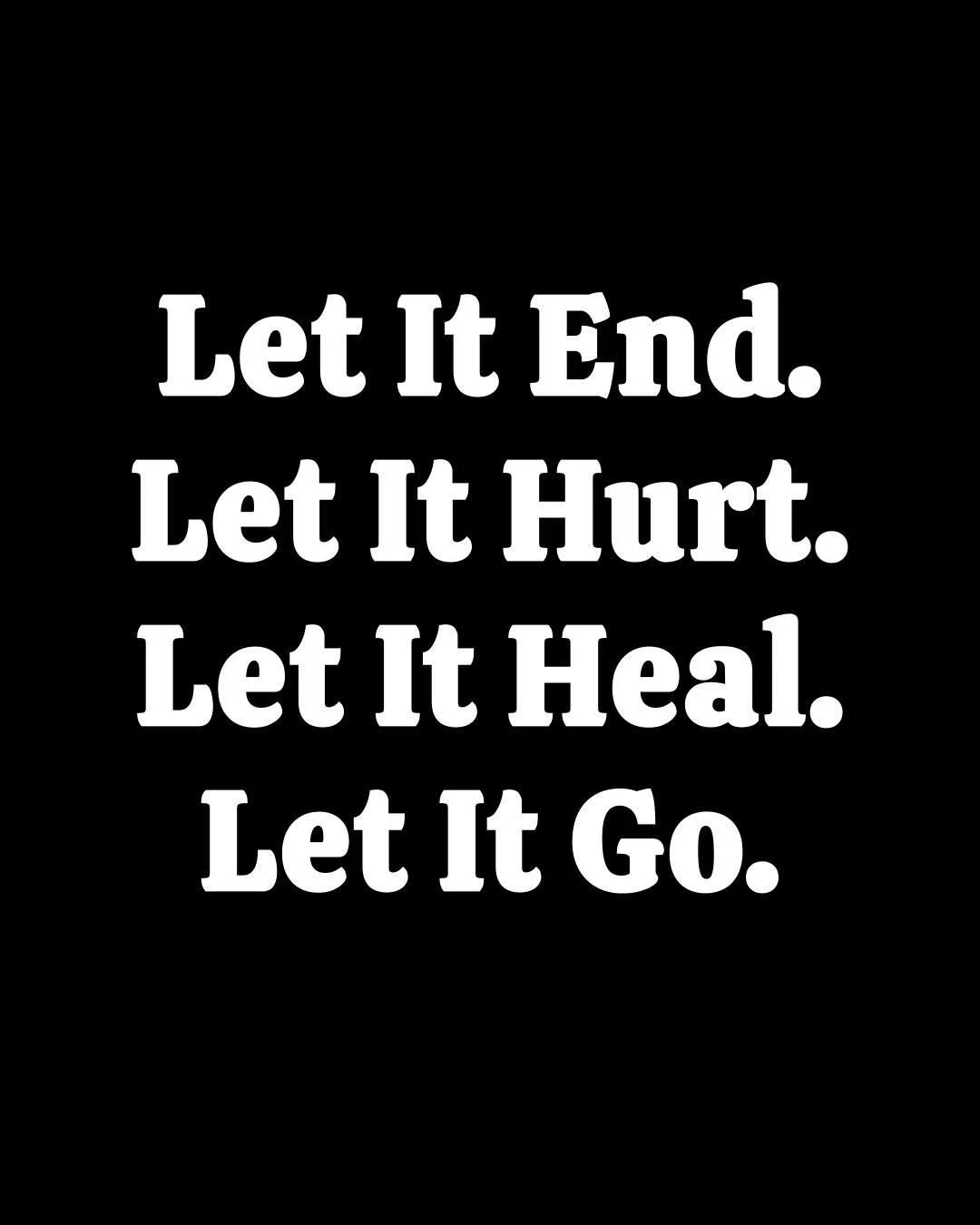 For real though: LET IT GO.....