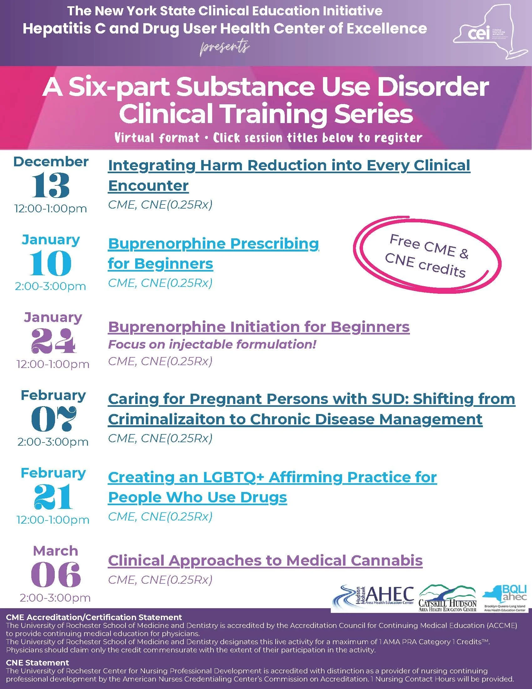 Event flyer