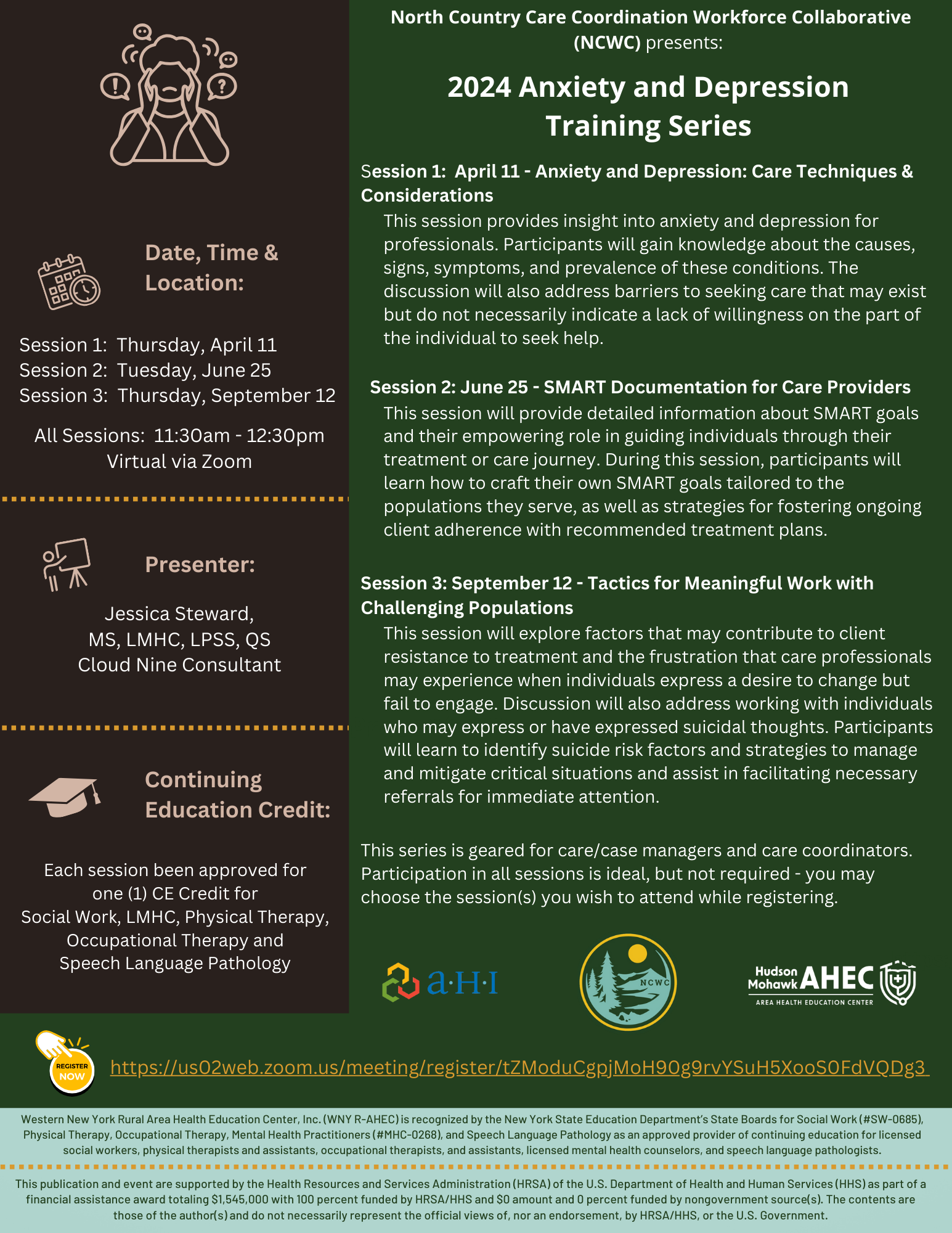 Upcoming Events/Training — HM AHEC
