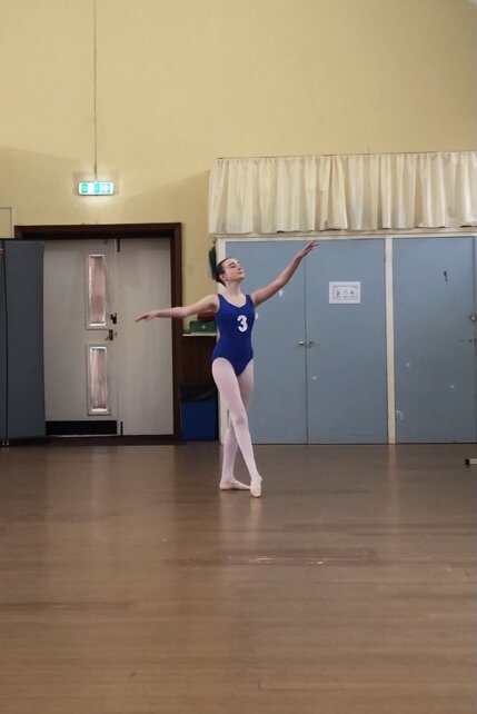 Alta Academy of Dance Brighton studio, Ballet dancer showing port de bras
