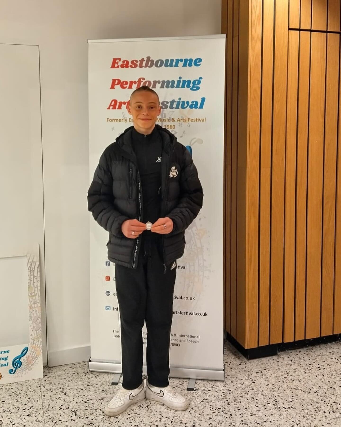 Congratulations to Zak for coming second in the contemporary section at Eastbourne festival today and qualifying for All England regionals 2024 with Anya&rsquo;s wonderful choreography. 🎉🎉

And congratulations to Sophia performing her first ever fe