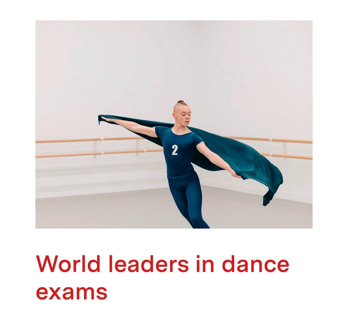 We love this photo of Zak which now features on the @royalacademyofdance website !
Following his excellent Grade 8 exam result, Zak was invited to do a photoshoot for the Royal Academy of Dance. He thoroughly enjoyed the experience.
📷 @adancersl