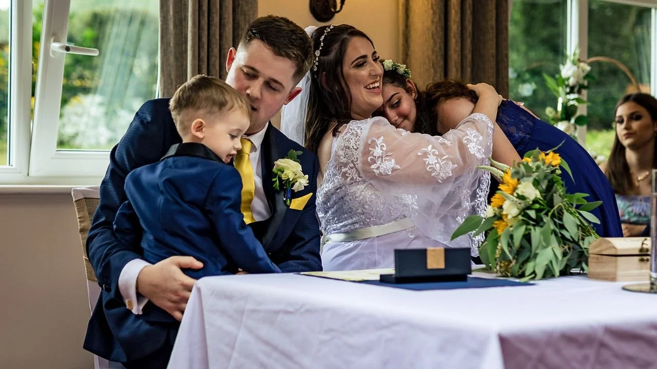 Marrying mum and dad with wedding celebrant David Willis