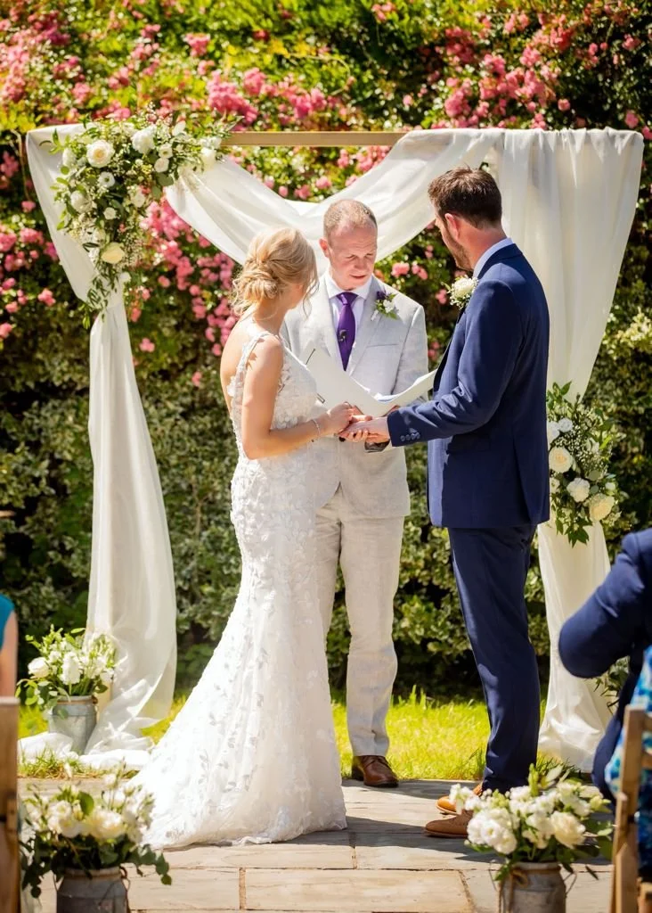 Sheffield Wedding Celebrant David Willis with Raven and Ant.JPG