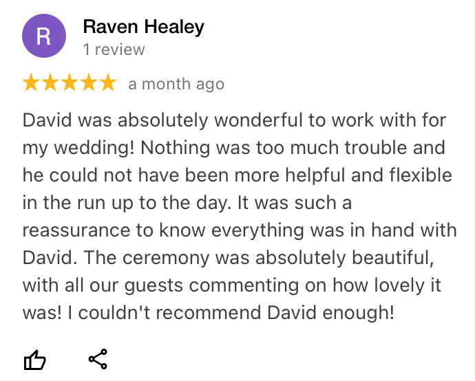 Some Recent Online Reviews