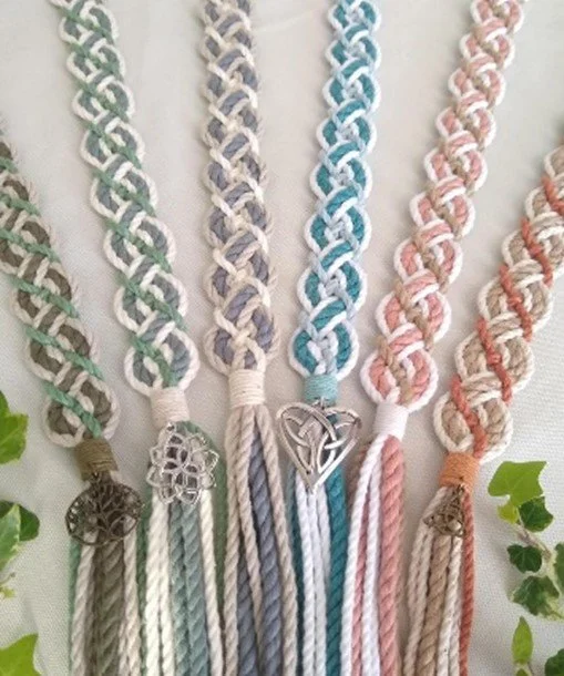 Recycled Cotton Handfasting Cords.jpg