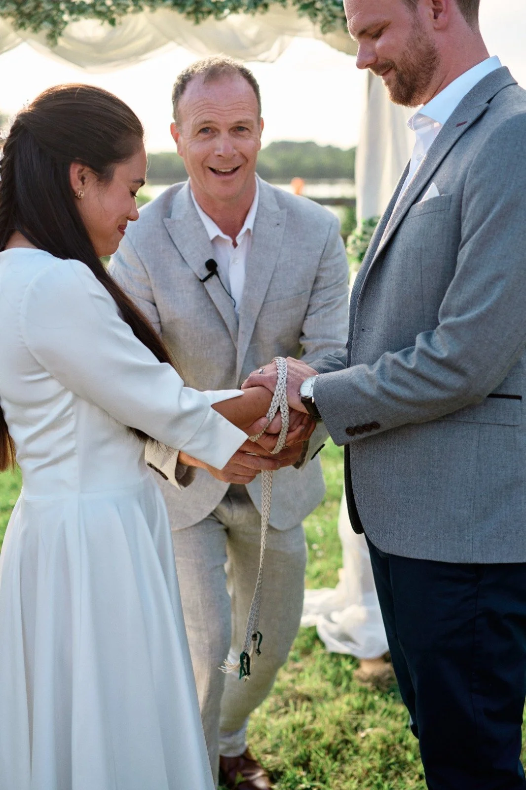 Naomi and Tom hand fasting.JPG
