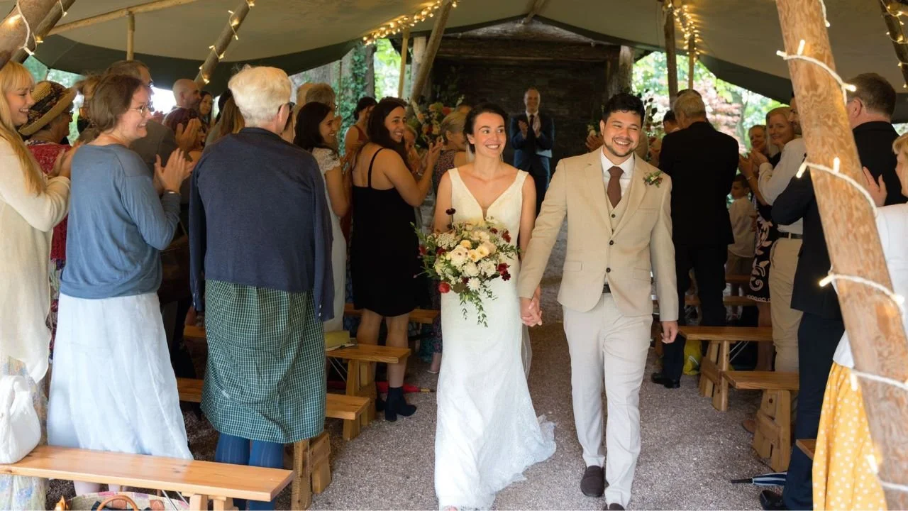 Tipi wedding celebrant Loughborough
