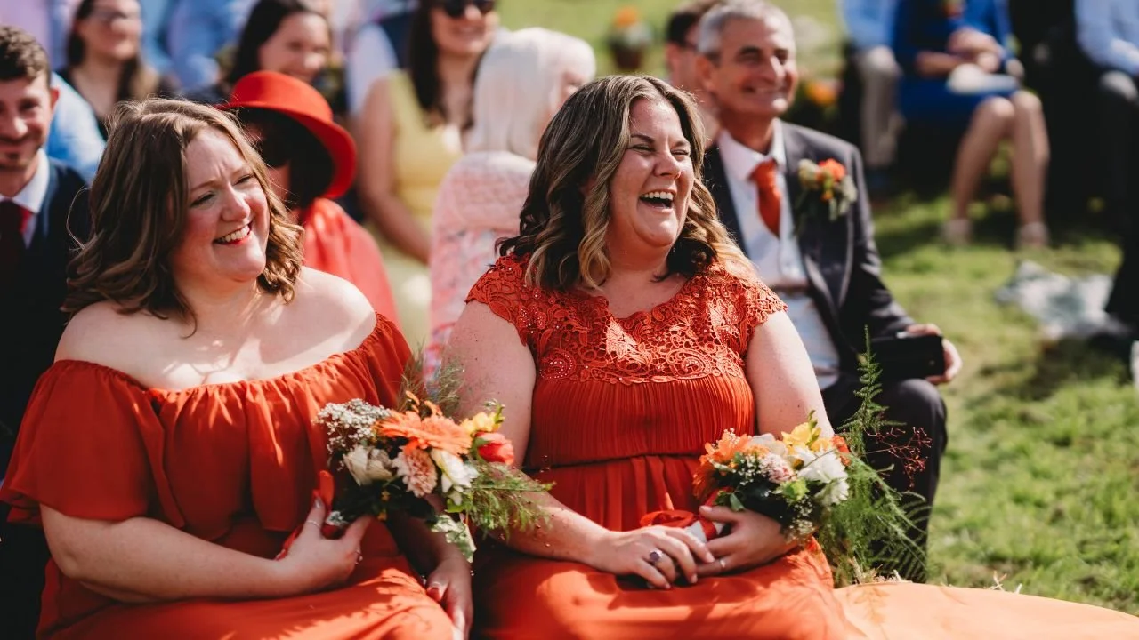 Fun wedding ceremony with David Willis Sheffield Wedding Celebrant