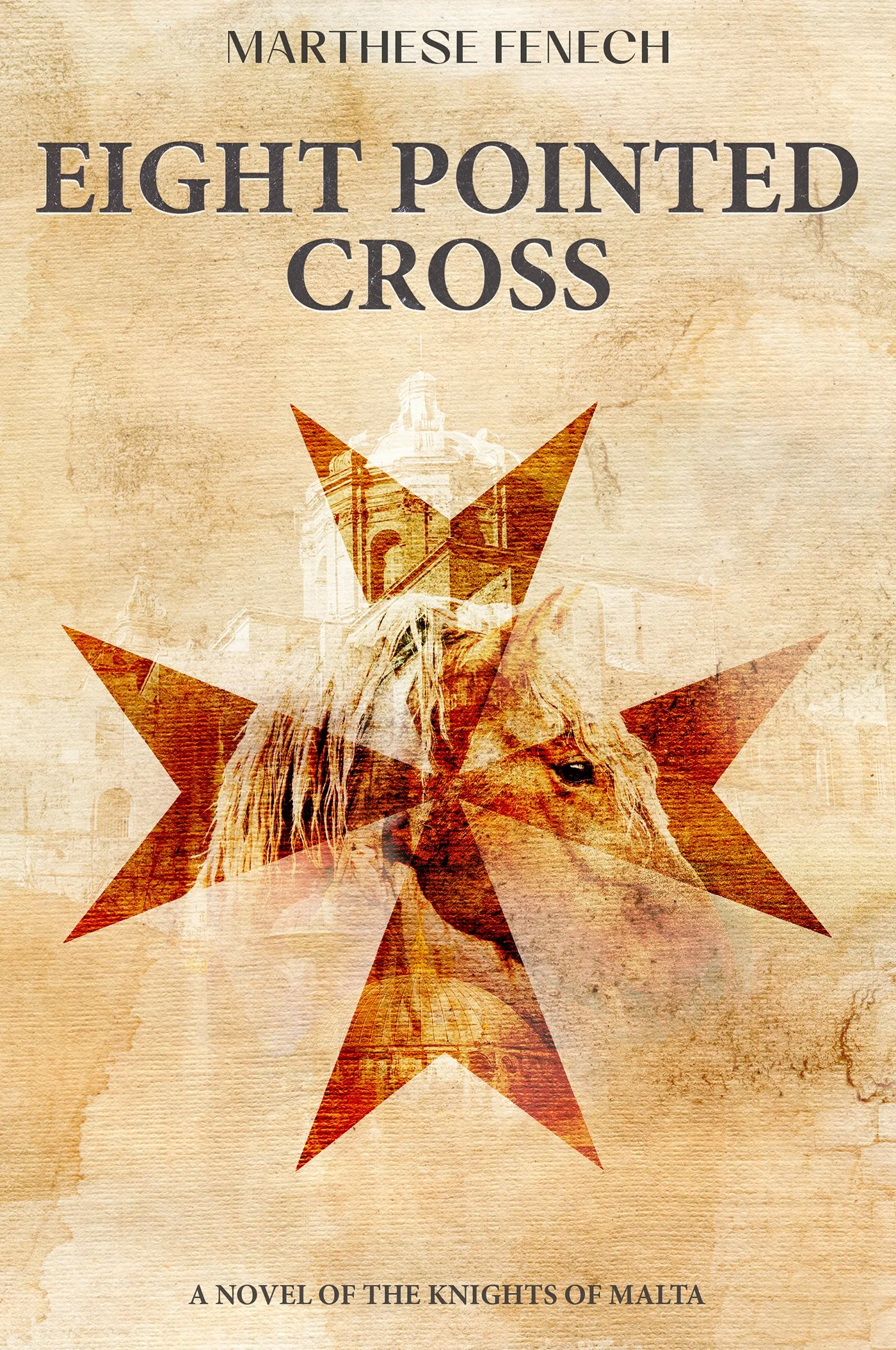Eight Pointed Cross by Marthese Fenech