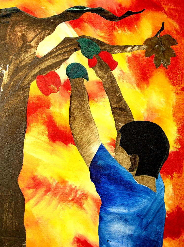"The Apple Tree" (26 x 32), $850