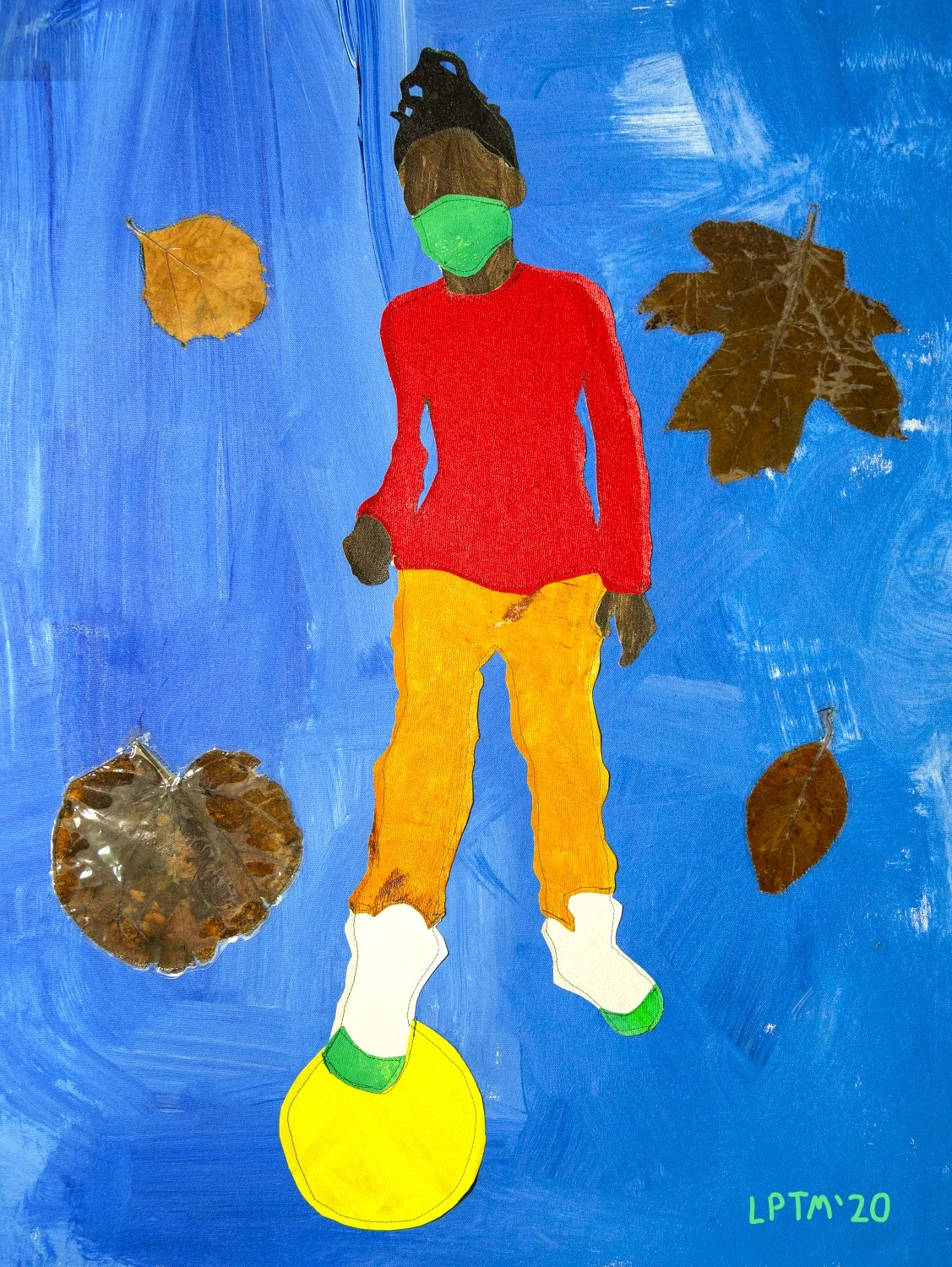 "Playtime at the Park" (26" x 32"). 2020. $850