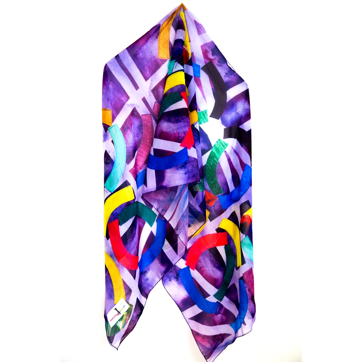 Scarf: "Color Me Community" (Purple)