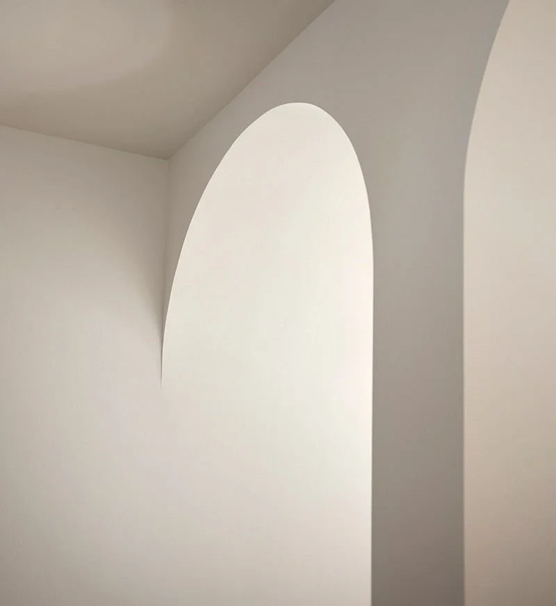 Close-up of architectural lines and structural detail