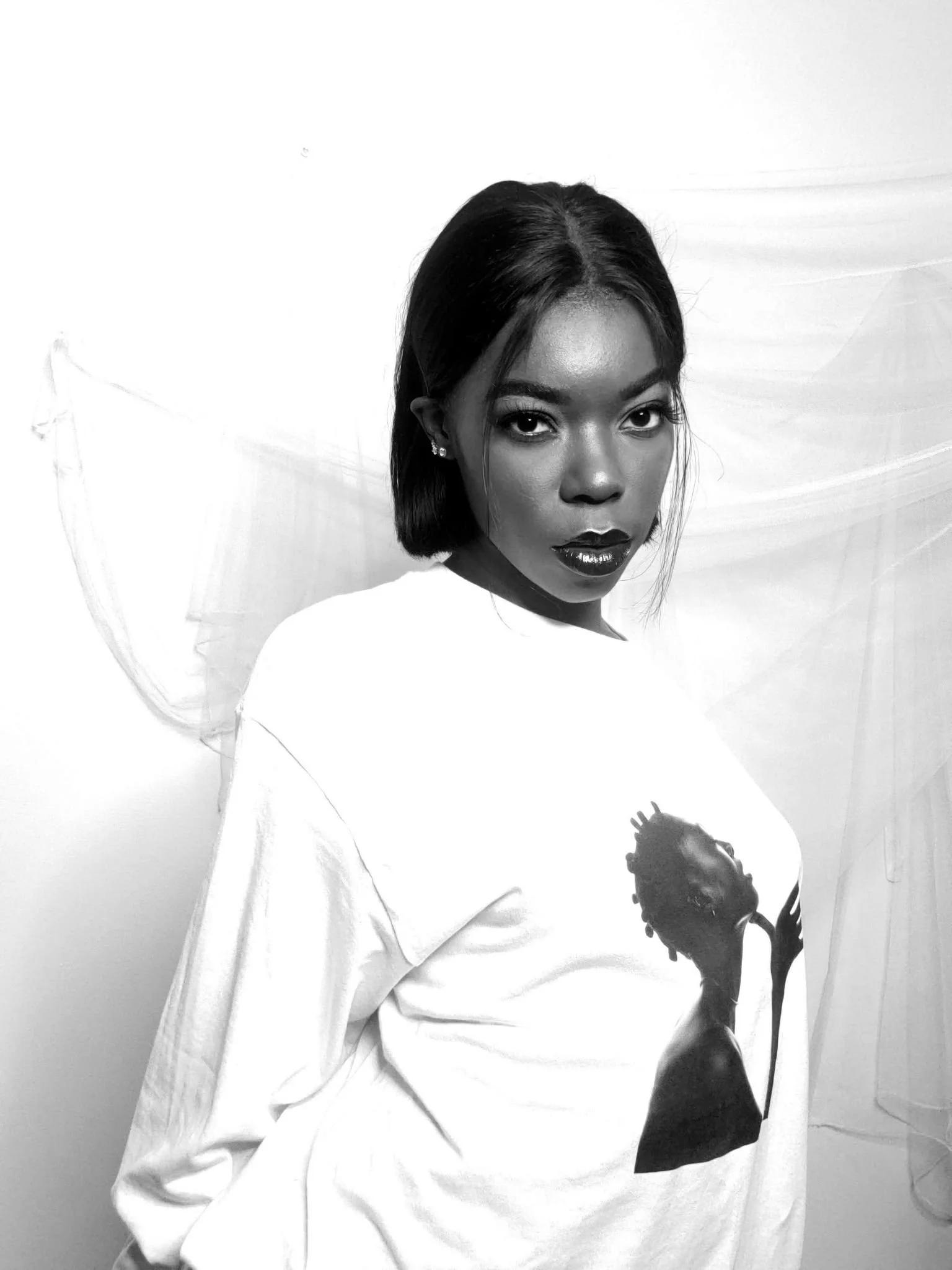 Blunt Cut Bob w/Middle Part