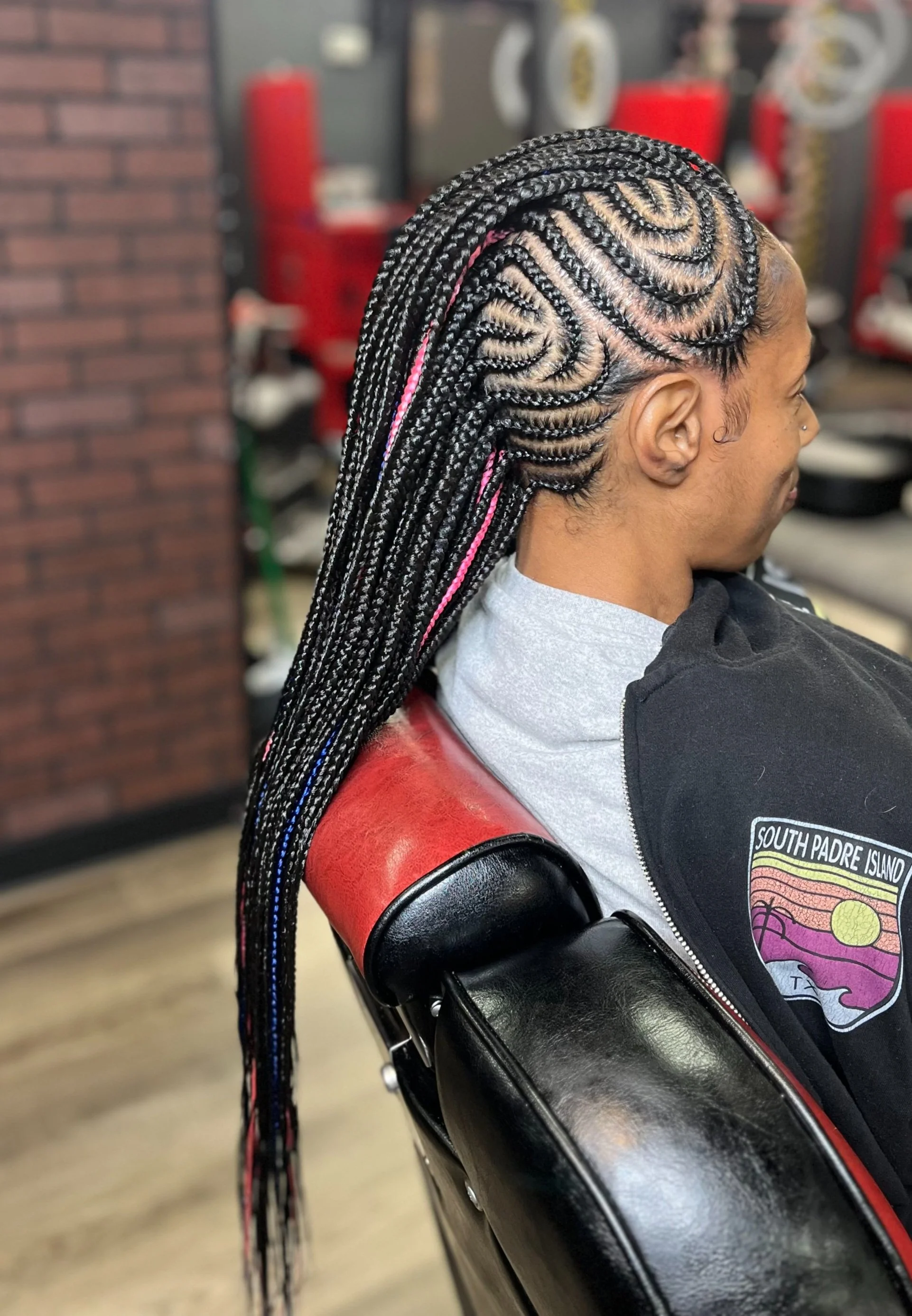 BRAIDS: Braided Mohawk Add-On LONG