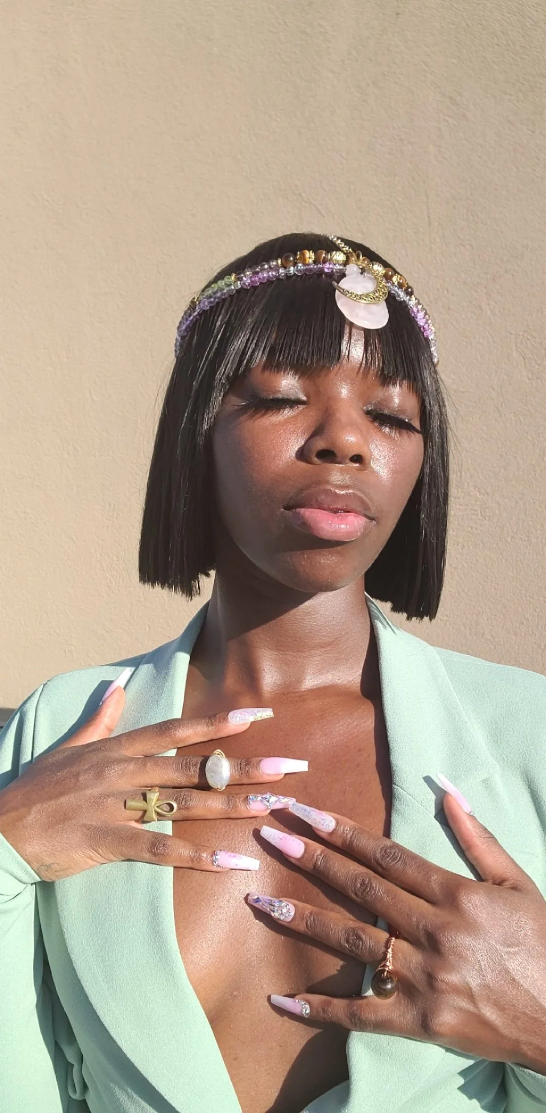 Blunt Cut Bob w/Bang