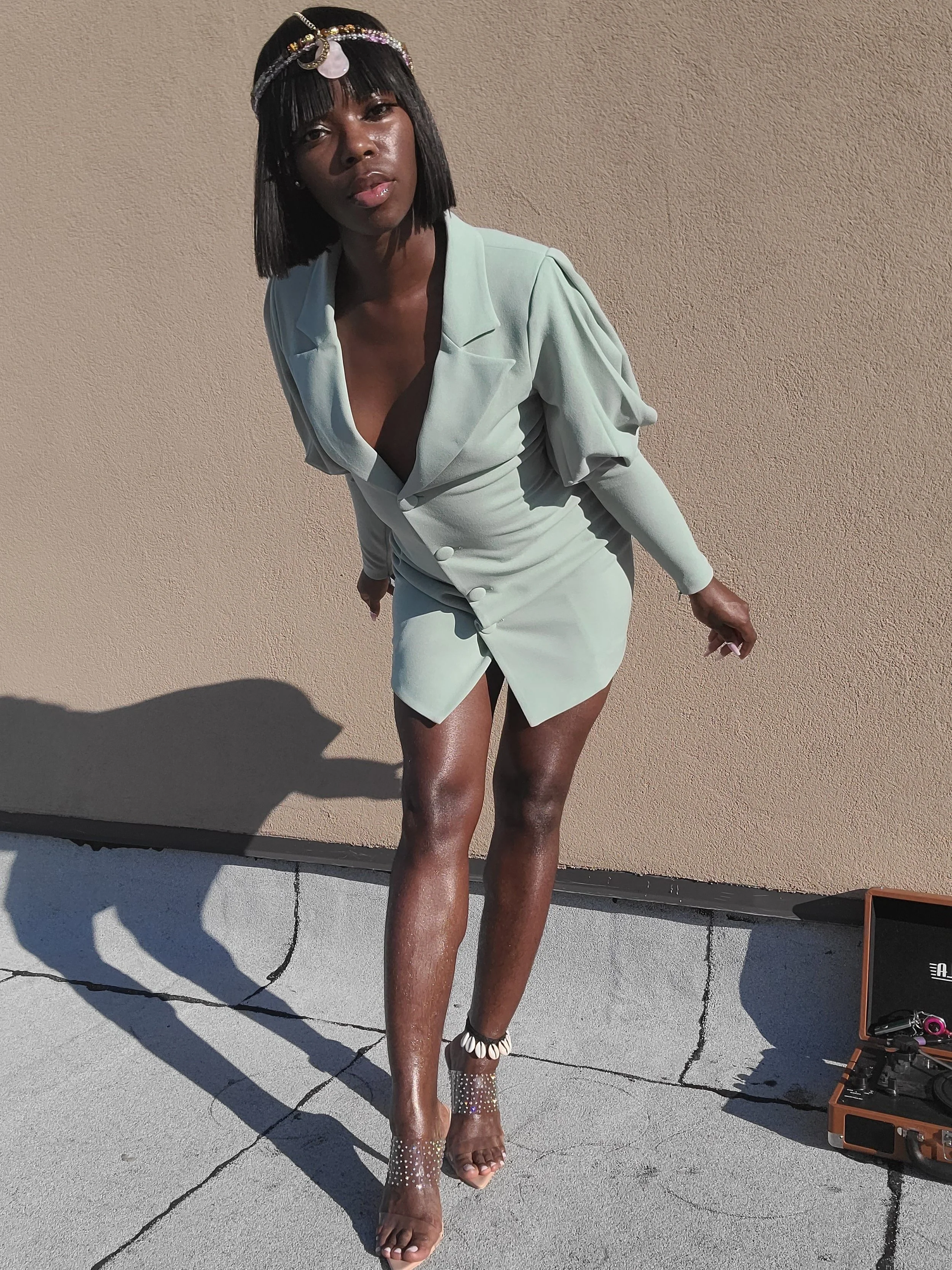 Blunt Cut Bob w/Bang