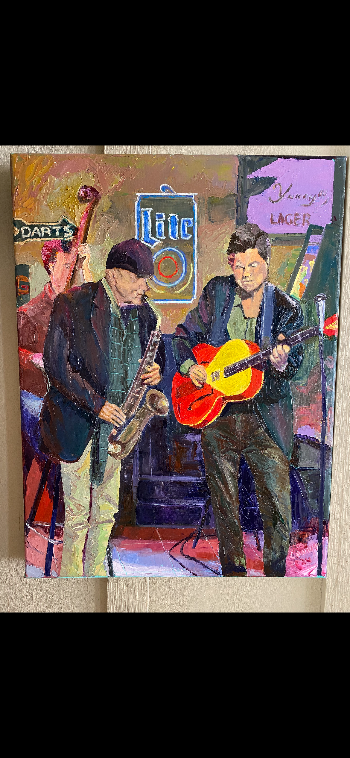 w/ Kenny Blake's weekly jam @ Joey's the Edge