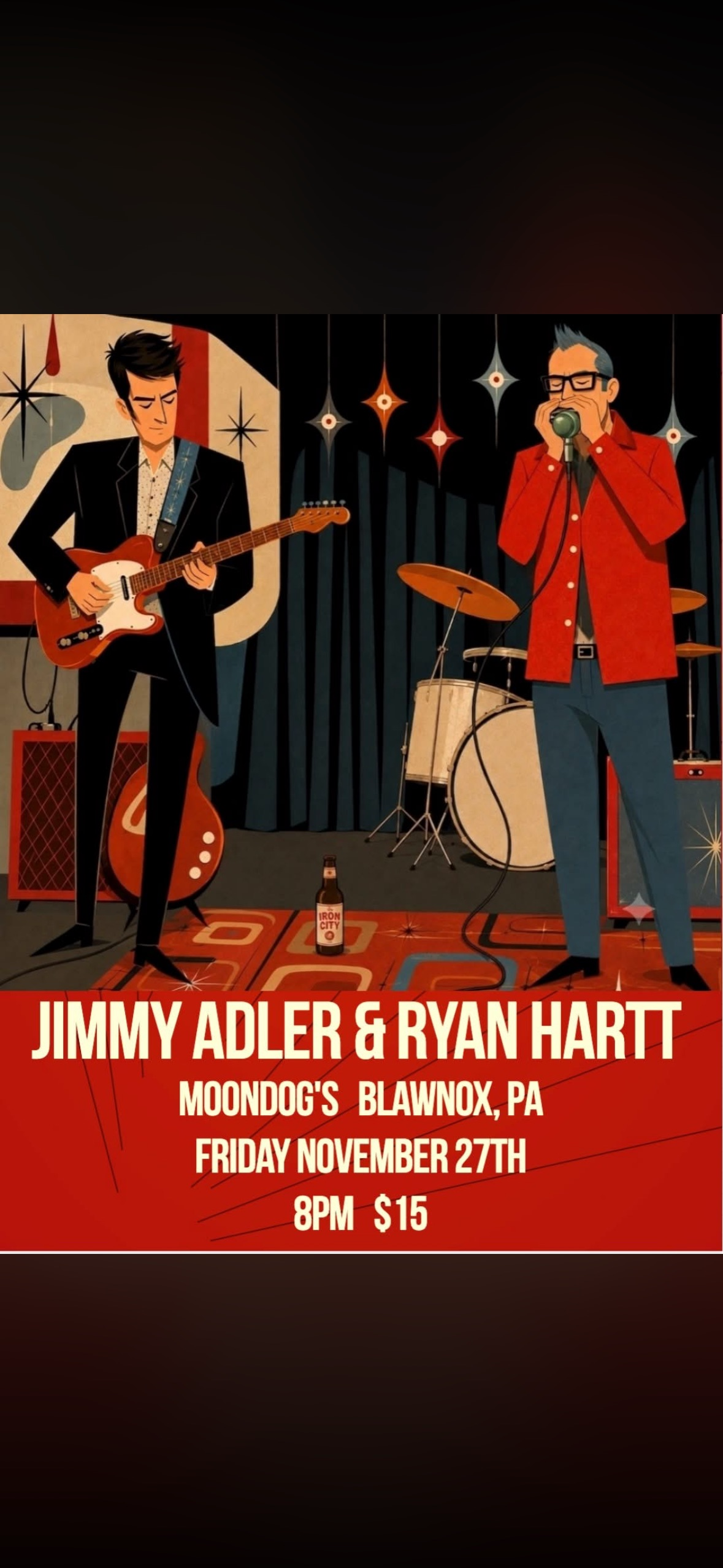 Ryan Hartt w/ Jimmy Adler Band