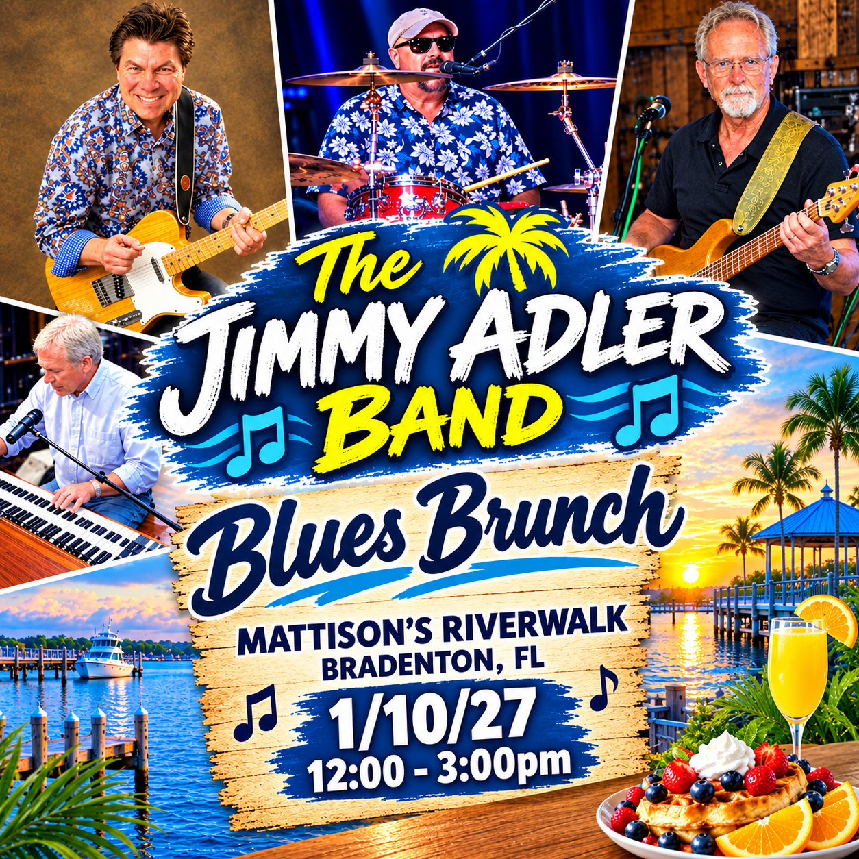 Blues Brunch @ Mattison’s Riverwalk, Bradenton, FL