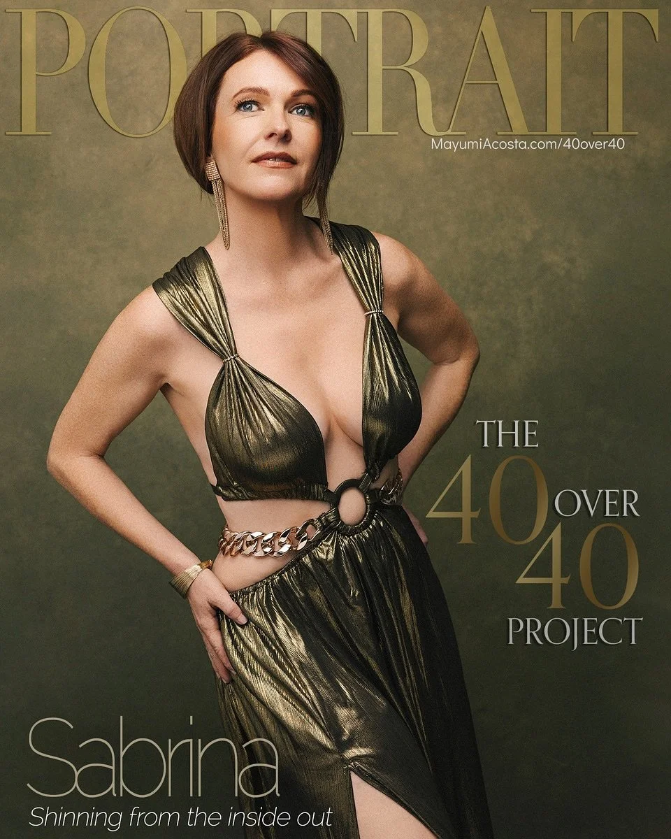 Sabrina drove over two hours to my Innsbruck studio for her first professional portrait session. Ever.
Think about this a second.:Forty-something years on this planet, and she&rsquo;d never done this for herself.
Here&rsquo;s the thing&mdash;Sabrina 