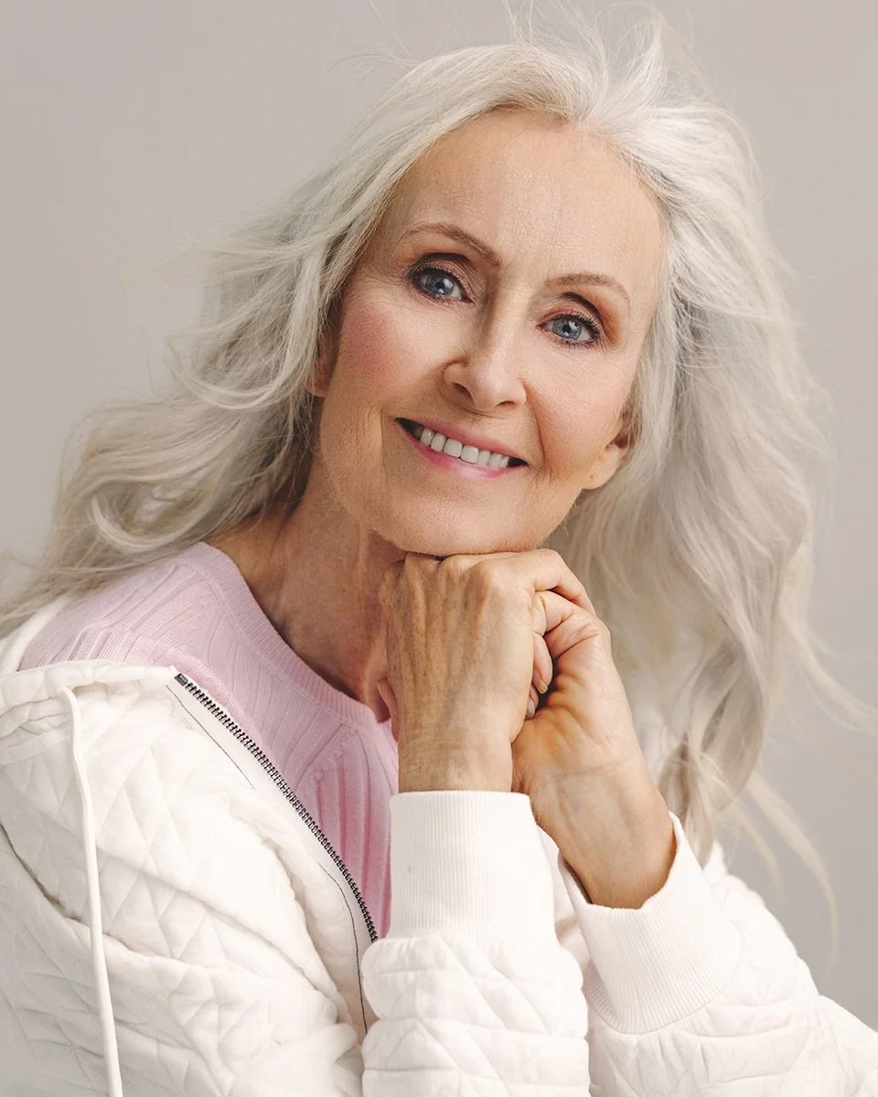 At 75, Almut didn&rsquo;t walk into the studio to be photographed. She walked in to be seen.
And what the camera found was a woman who has learned &mdash; slowly, honestly, beautifully &mdash; to call herself enough.
&ldquo;It strengthened my self-co