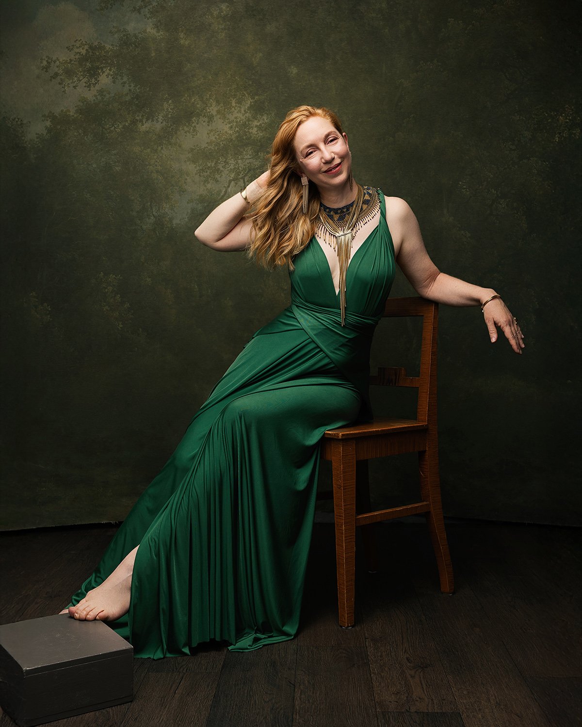 You walk into the studio as yourself &mdash; and somehow, you leave more of yourself.
✨
To my muse Natasha: 
Thank you for trusting me with the woman who lives beneath the lectures, the schedules, the thousand things you carry.
The dreamer. The artis