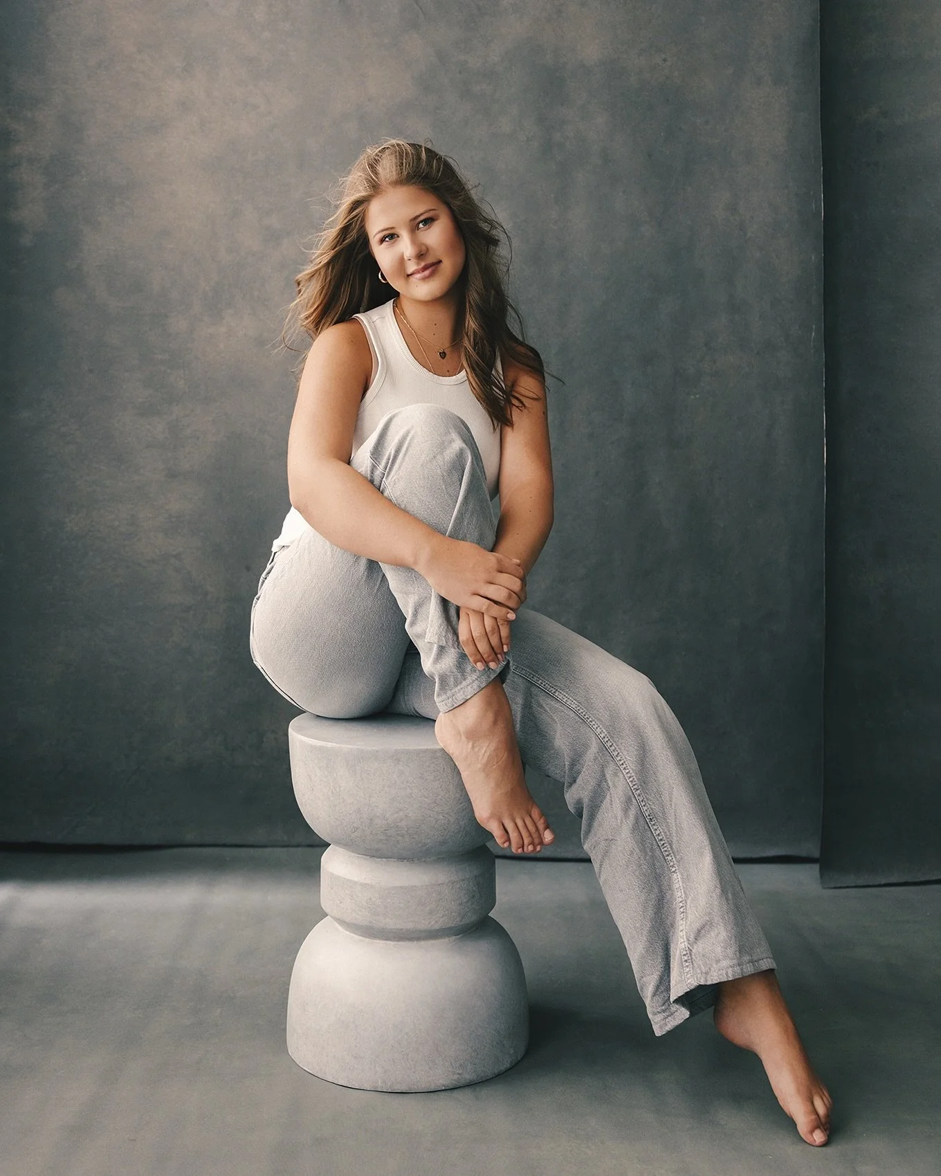Portraits with room to be yourself.
For this teen portrait session, we kept things fresh, relaxed and authentic &mdash; letting movement, expression and personality lead the way.
No forced poses. No trying to be someone else.
Just her, as she is righ