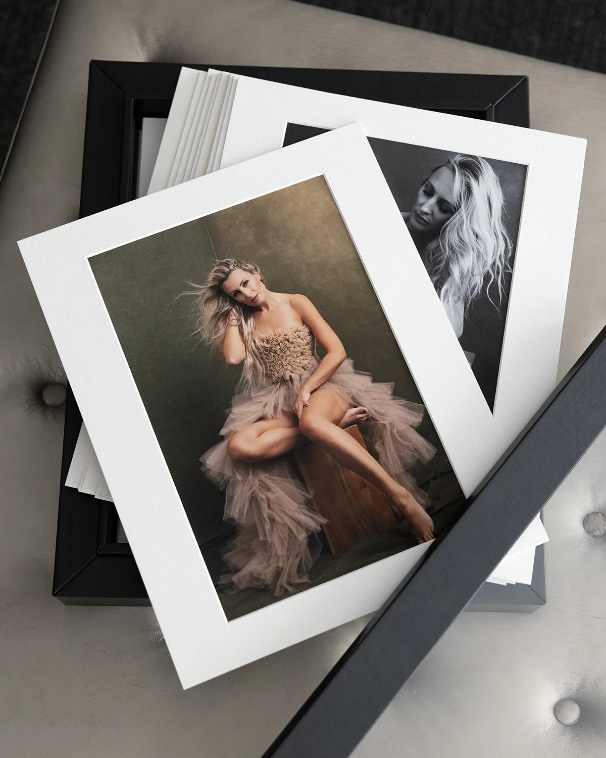 Bespoke editorial portrait commission at Mayumi Acosta Photography studio in Innsbruck, Austria