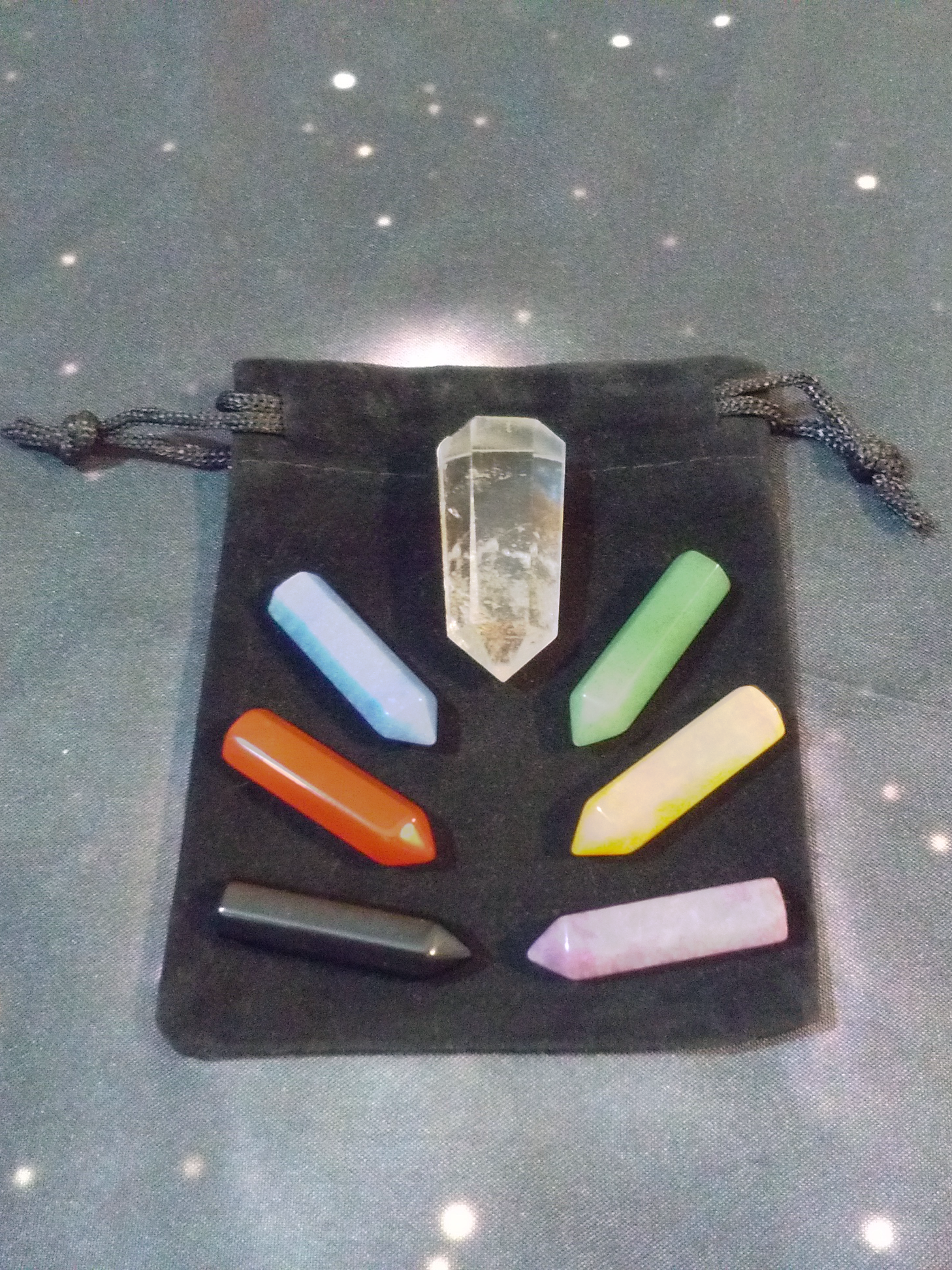 Telekiad STAR TREK TAROT — Telekiad Tarot Gemstone/Crystal Set