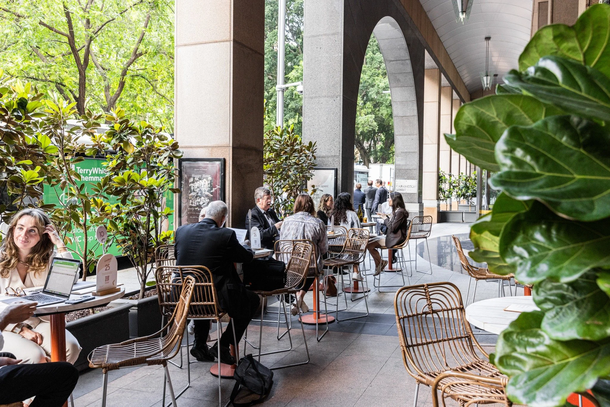 Coffee catch-ups in our outdoor dining area 🍃

We are open Monday to Friday from 6:30am - 3:30pm.