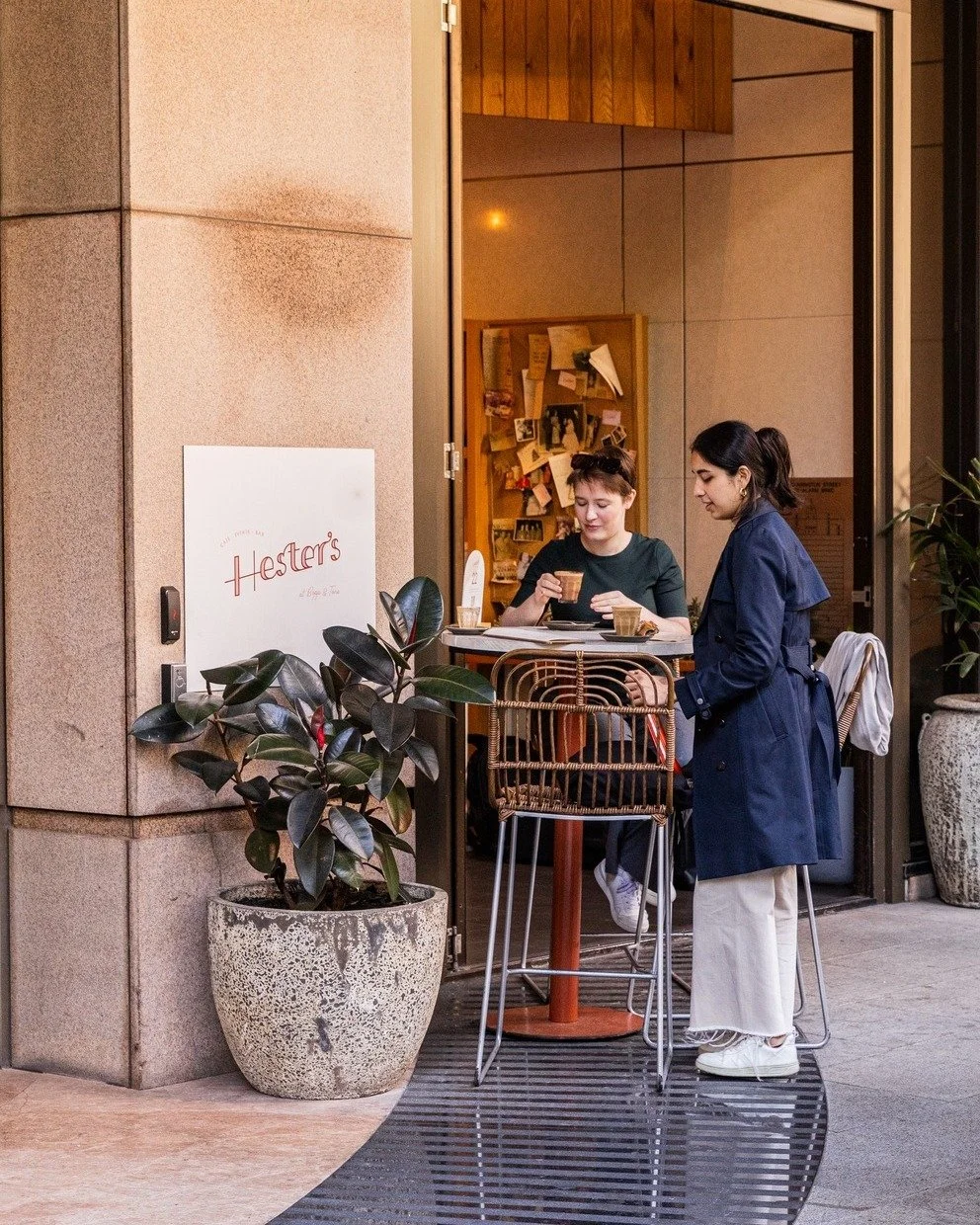 Big meeting coming up? Take a break from the boardrooms. 

Great coffee, a diverse menu, a stunning outdoor area and a central CBD location. Everything you need for a successful meeting, and more.
