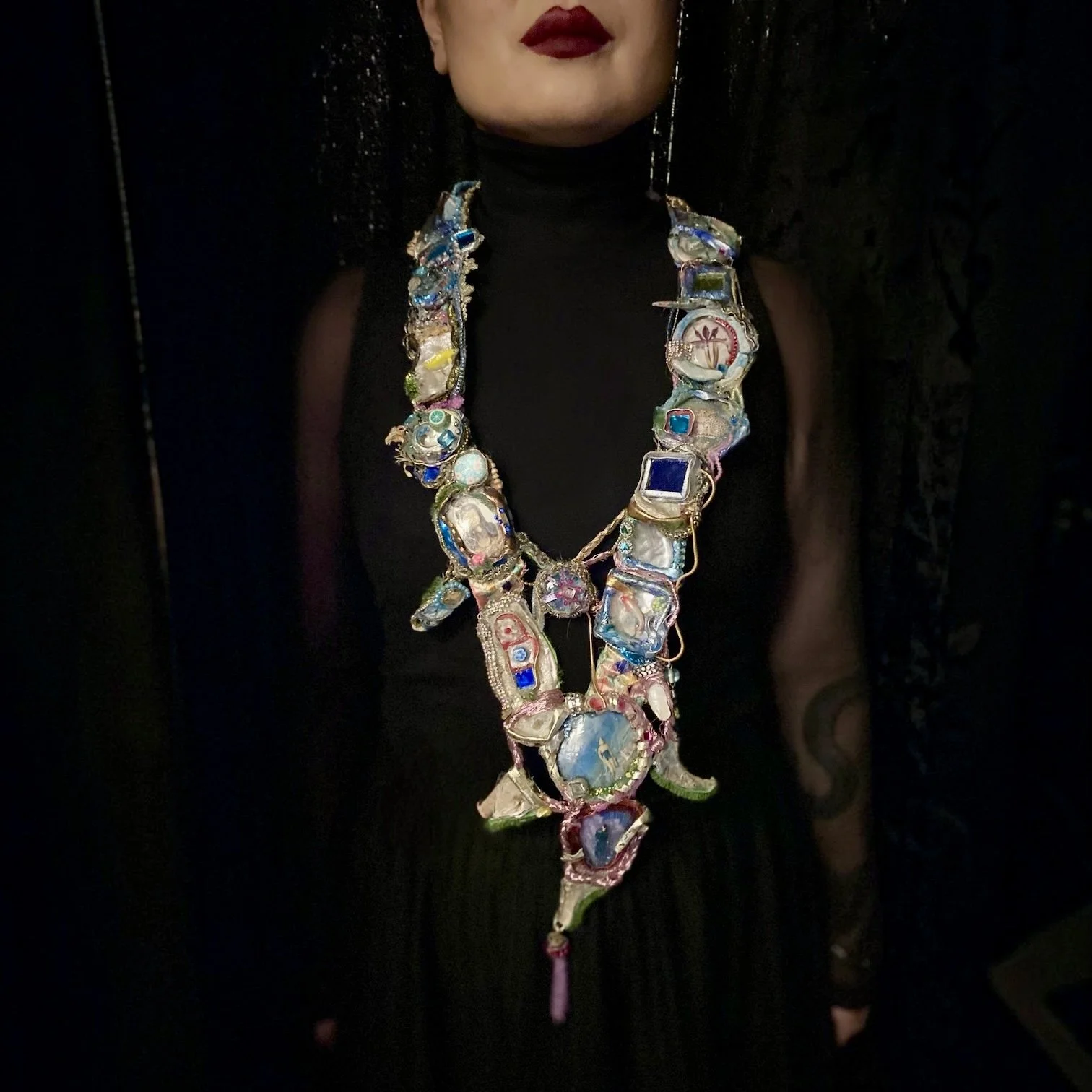 A Holiday in a Necklace