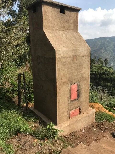 New incinerator at Mtae village health clinic