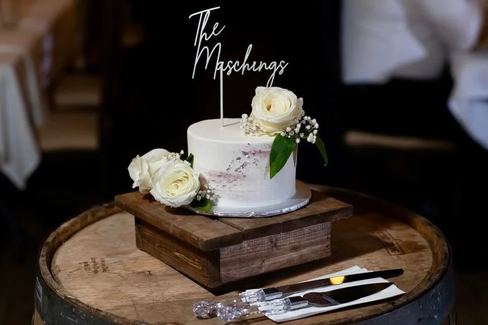 Wood Cake Riser (10" x 10" x 3" Tall) - $5