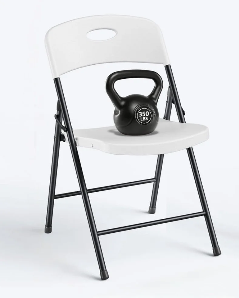 White Folding Chair - $4 each